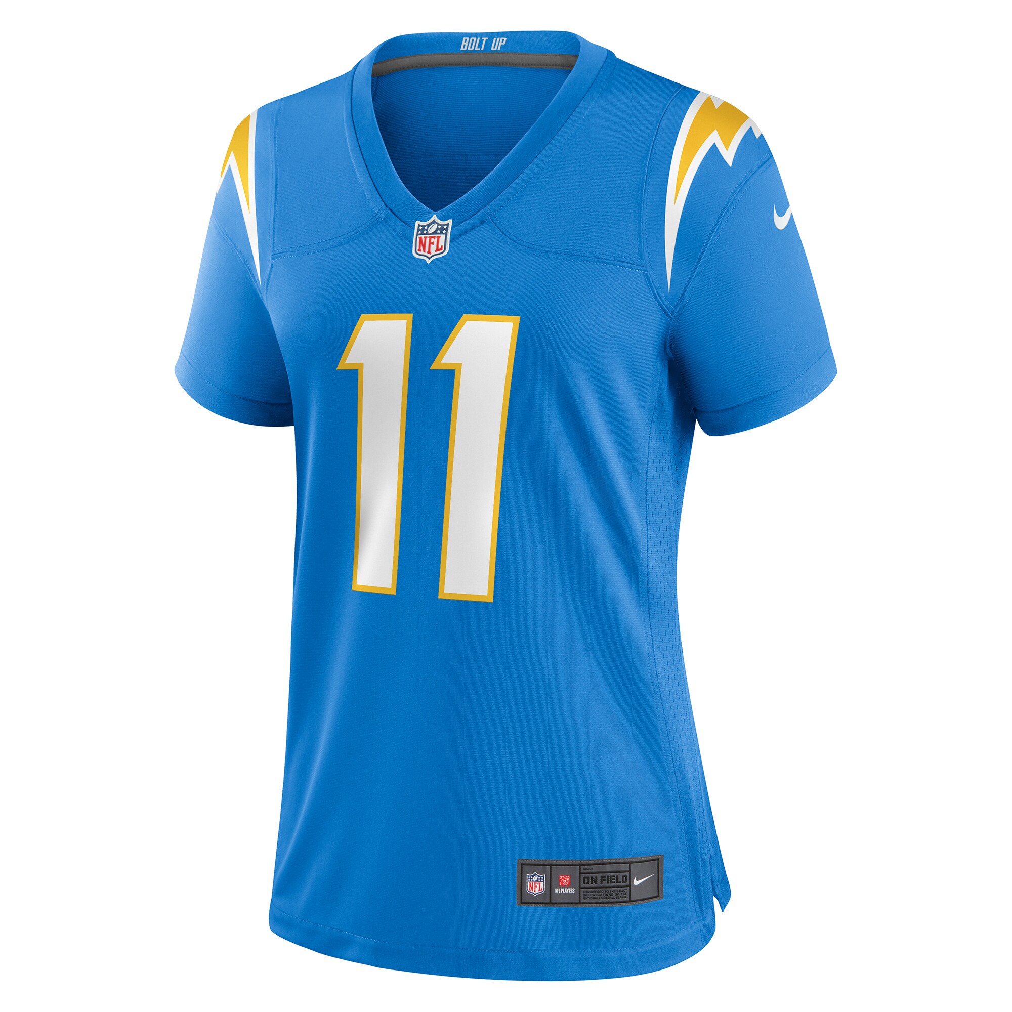 Luis Perez Los Angeles Chargers Women's Team Game Jersey -  Powder Blue