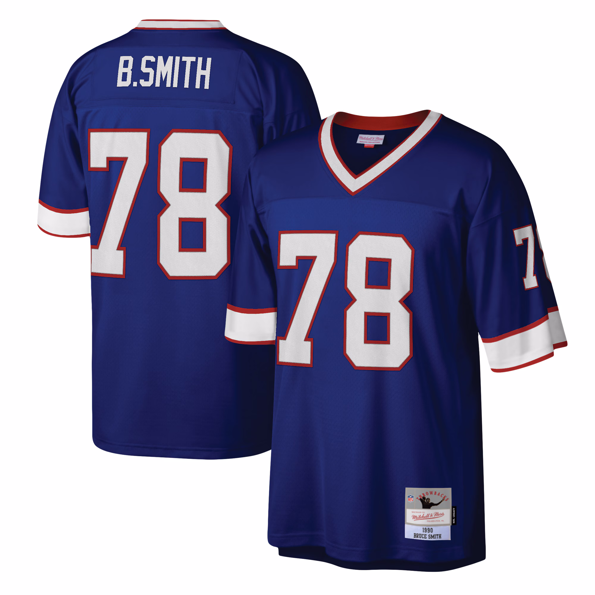 Bruce Smith Buffalo Bills Legacy Replica Jersey - Royal