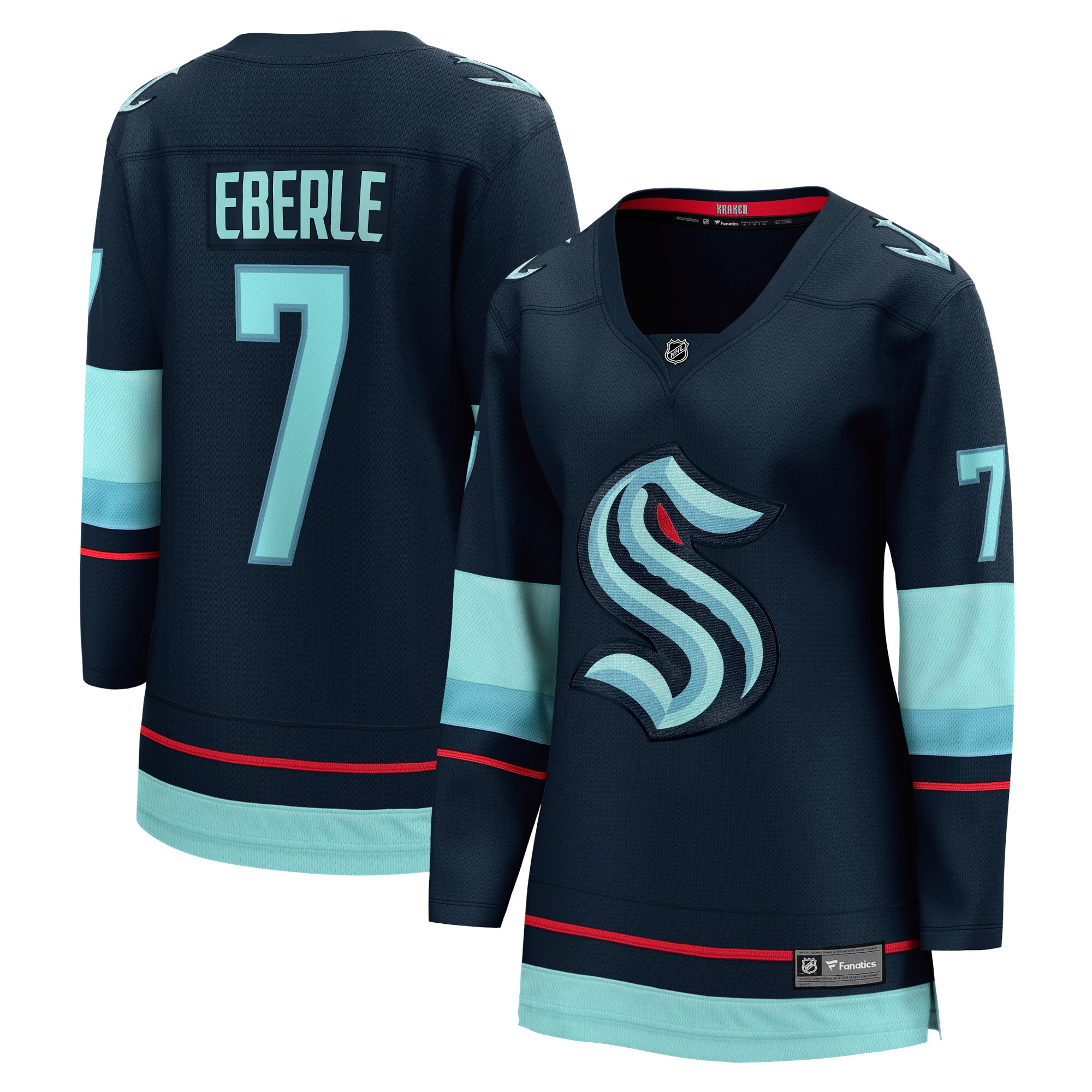 Eberle Seattle Kraken Women's Home Breakaway Player Jersey - Navy