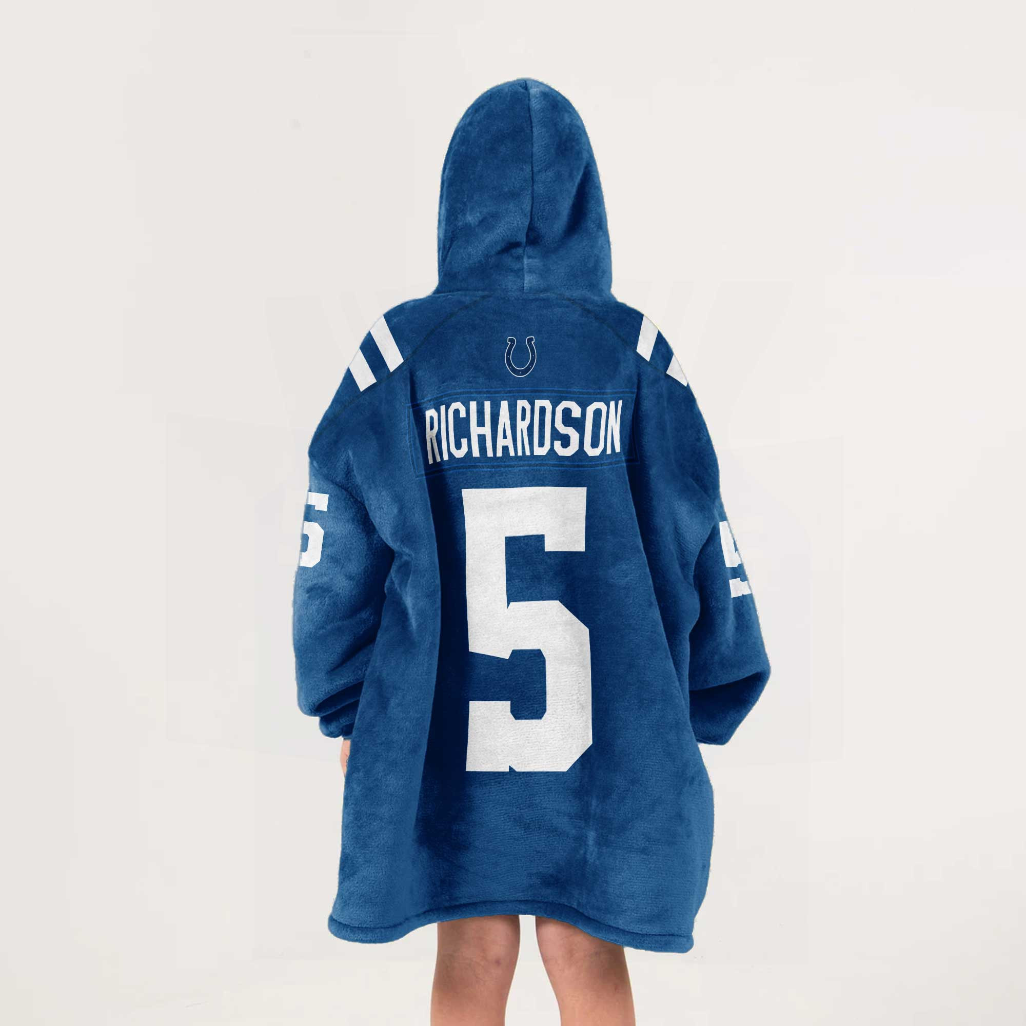 Adult A.R 5 Indianapolis Football Unisex Blanket Hoodie