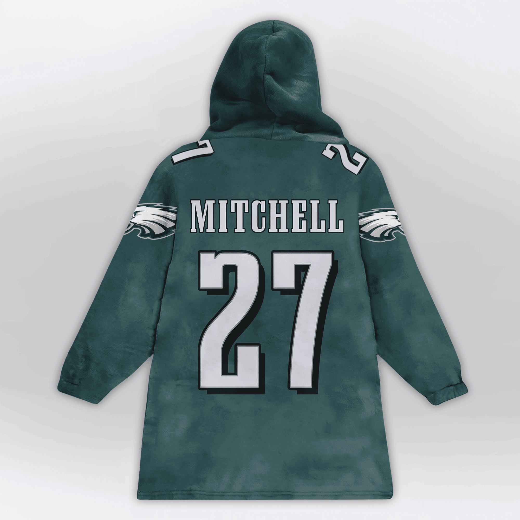 Kid 27 Philadelphia Football Unisex Blanket Hoodie