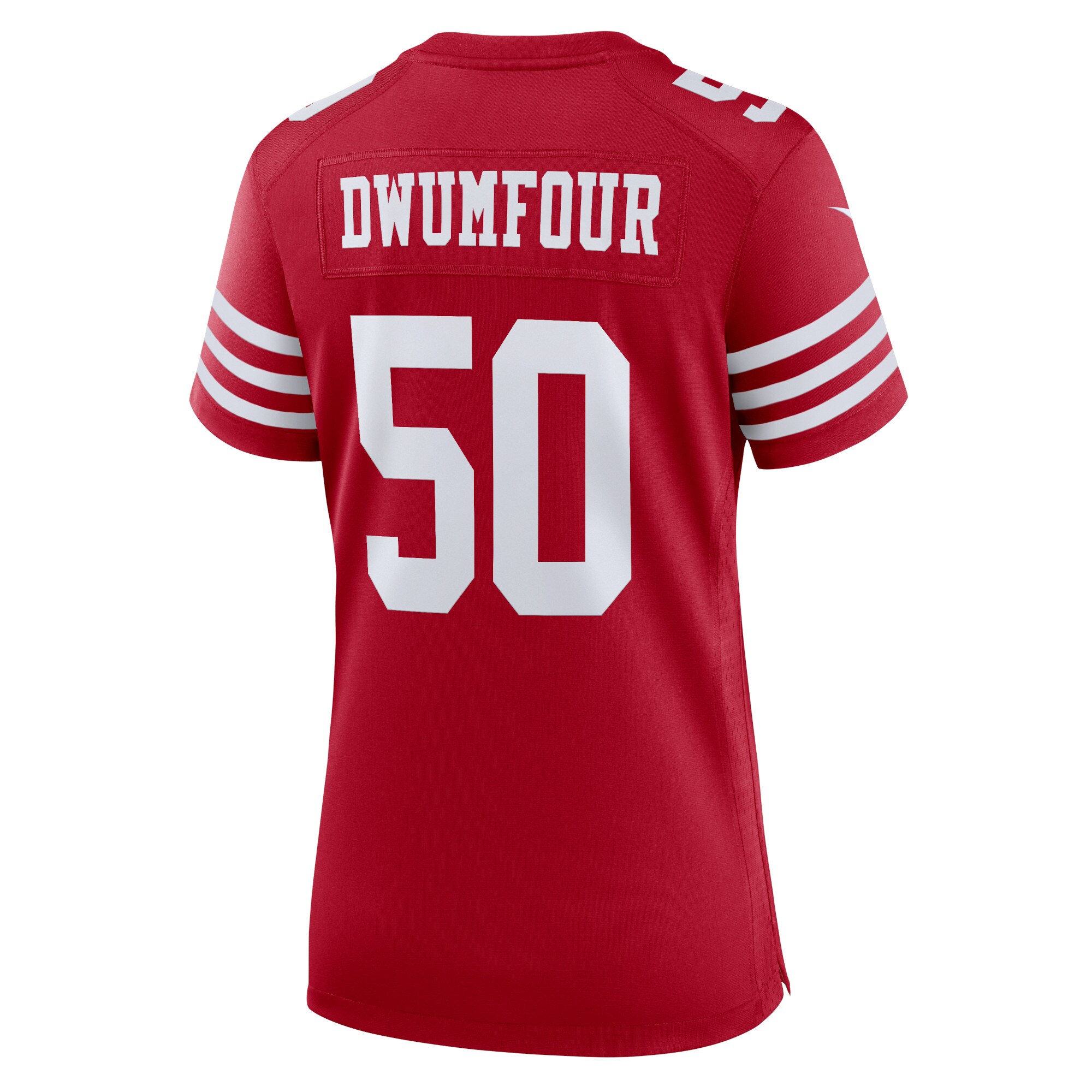 Michael Dwumfour San Francisco 49ers  Women's Home Game Player Jersey - Scarlet