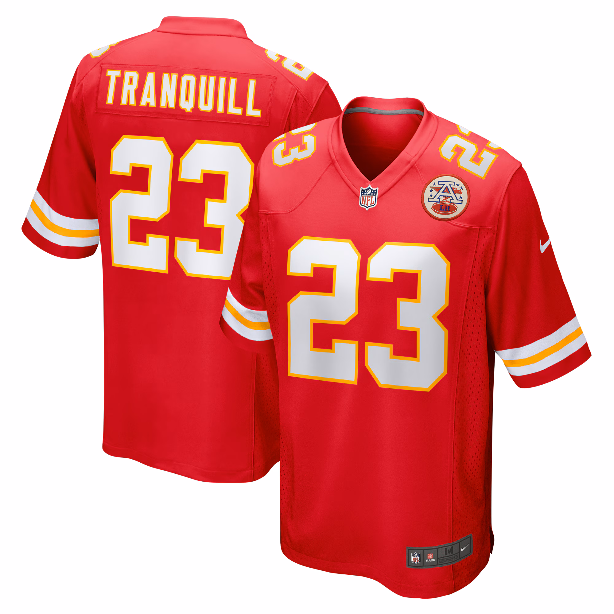 Drue Tranquill Kansas City Chiefs Game Player Jersey - Red