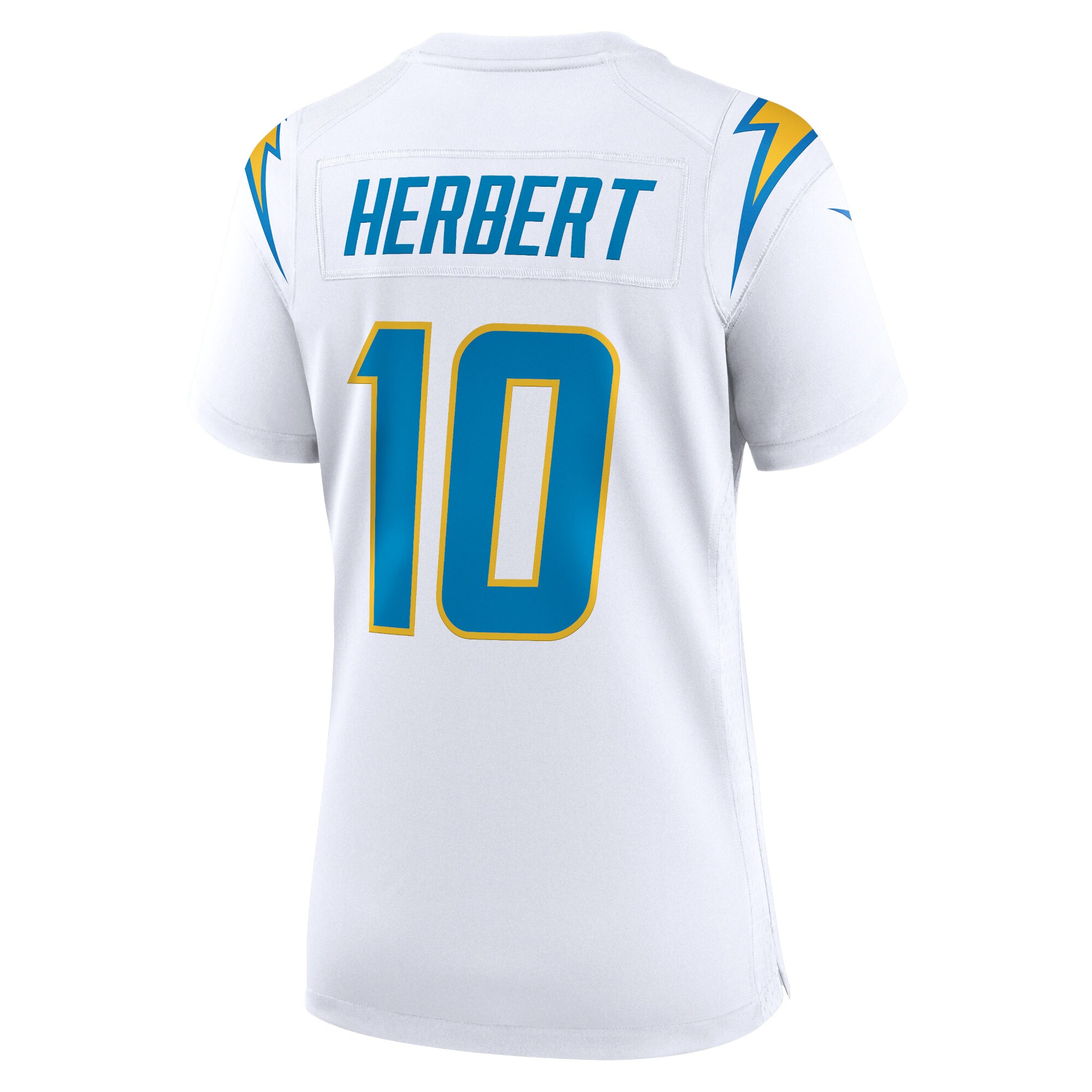 Justin Herbert Los Angeles Chargers Women's Game Jersey - White