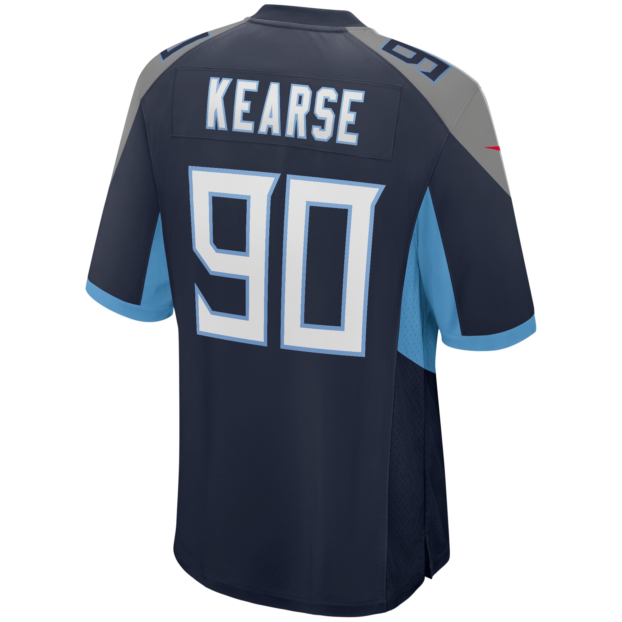 Jevon Kearse Tennessee Titans Game Retired Player Jersey - Navy