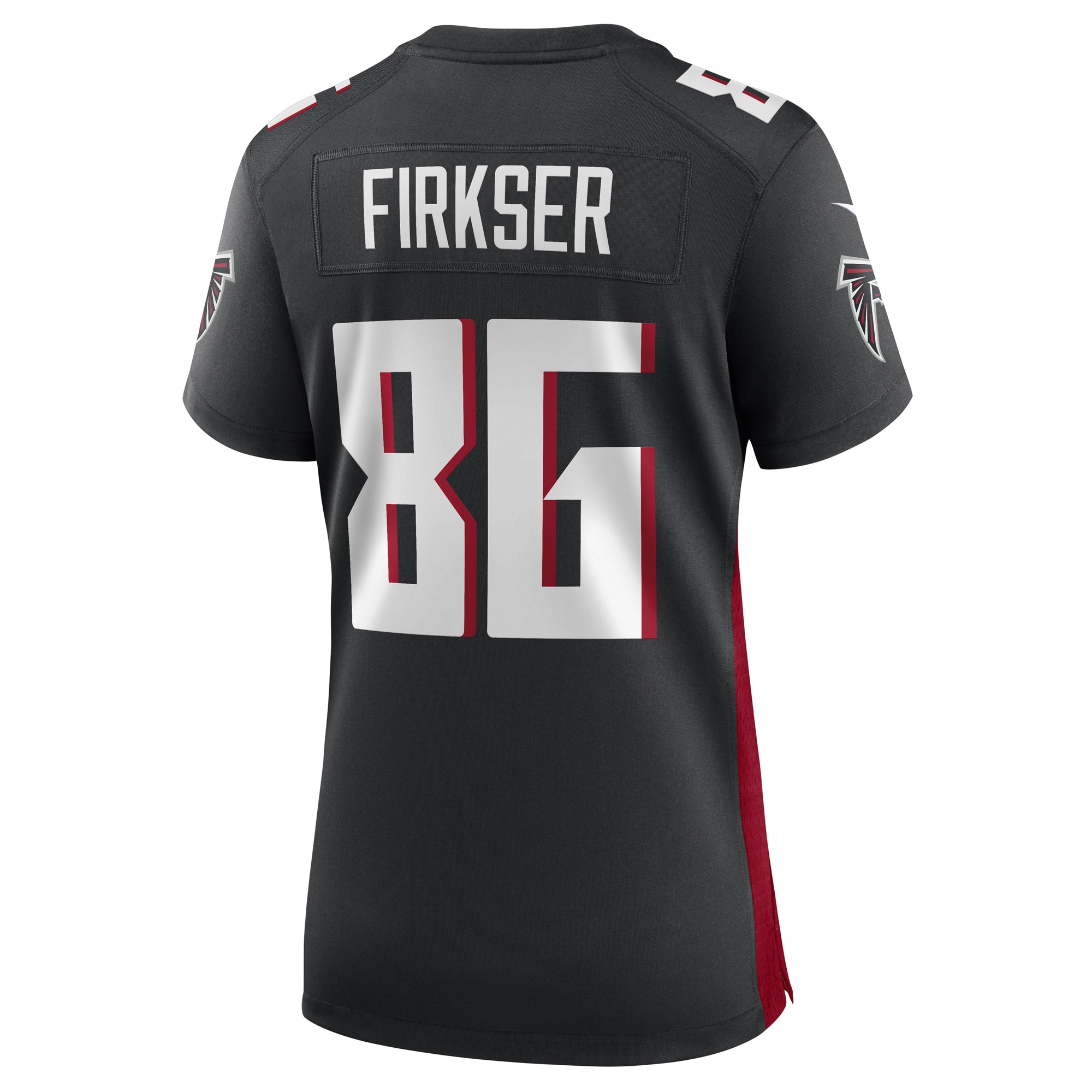 Anthony Firkser Atlanta Falcons  Women's Game Player Jersey - Black