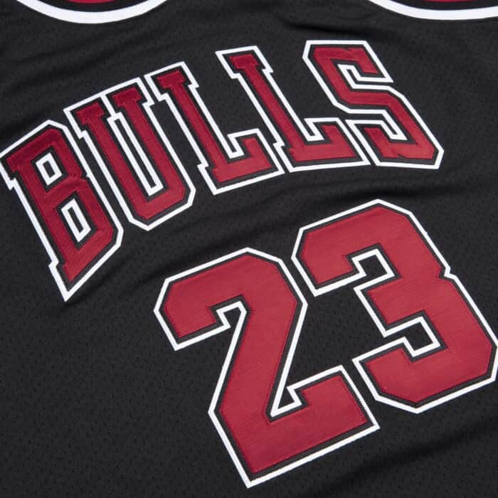 Authentic Jersey Chicago Bulls Alternate 1997-98 Michael