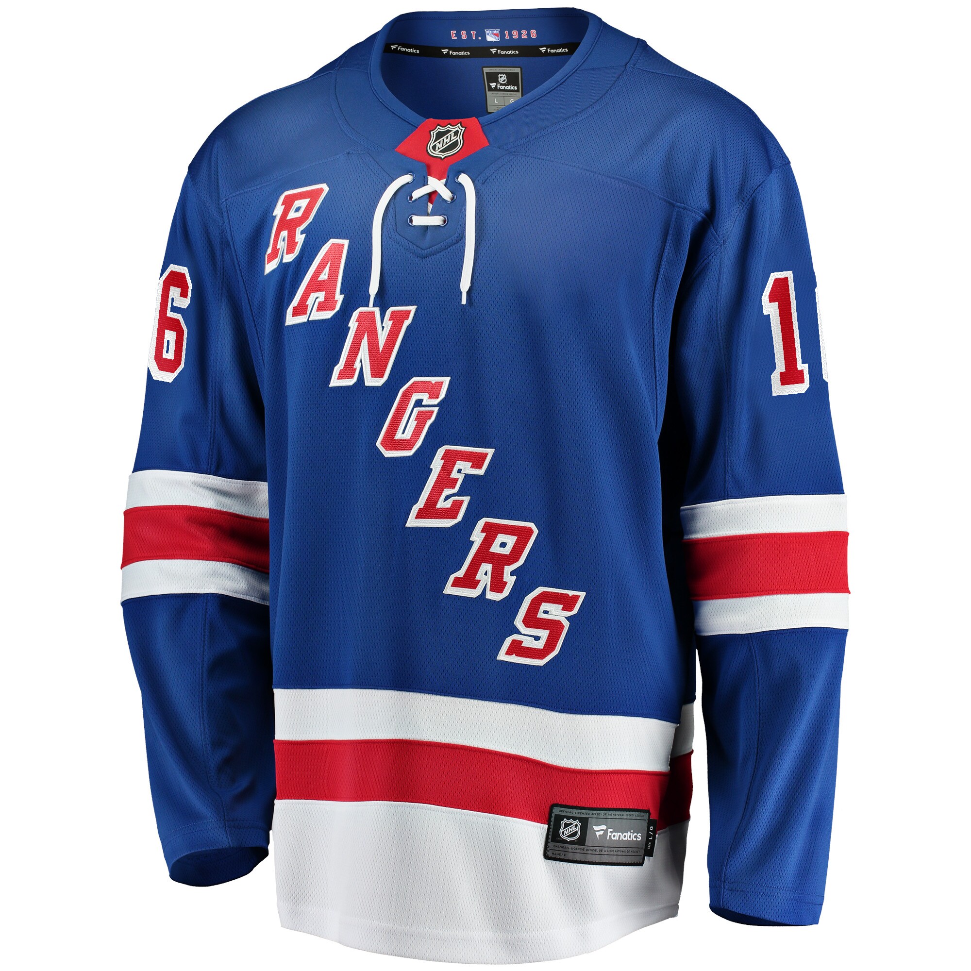 Vincent Trocheck New York Rangers Home Breakaway Player Jersey - Blue