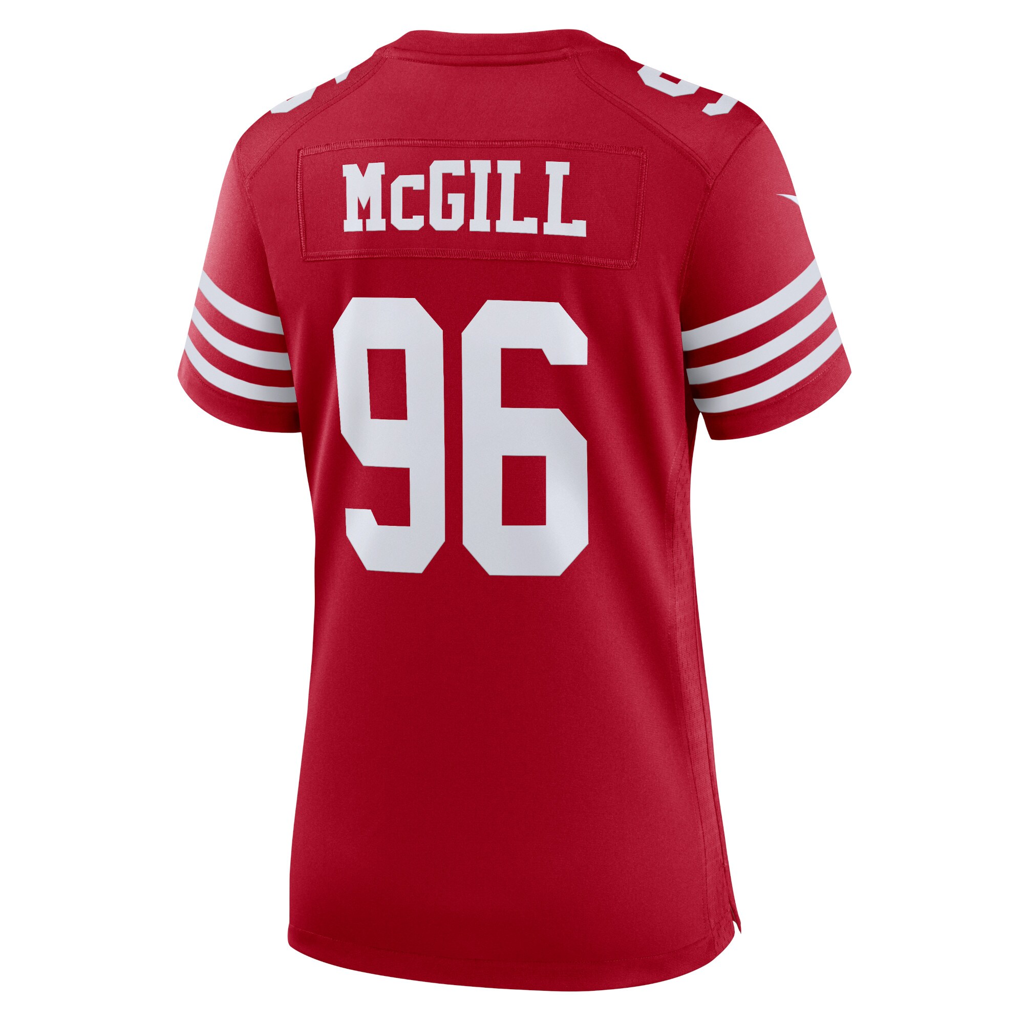 T.Y. McGill San Francisco 49ers  Women's Home Game Player Jersey - Scarlet