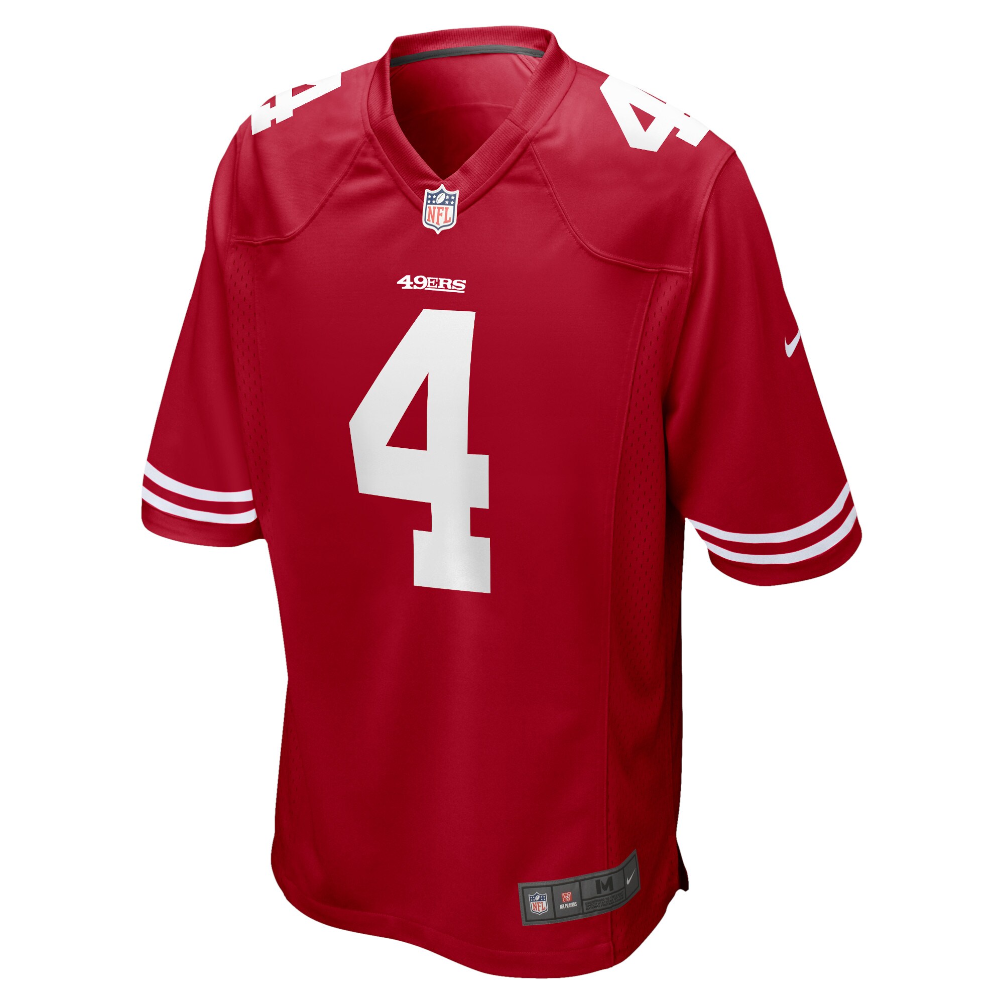 Nick Mullens San Francisco 49ers  Game Player Jersey - Scarlet