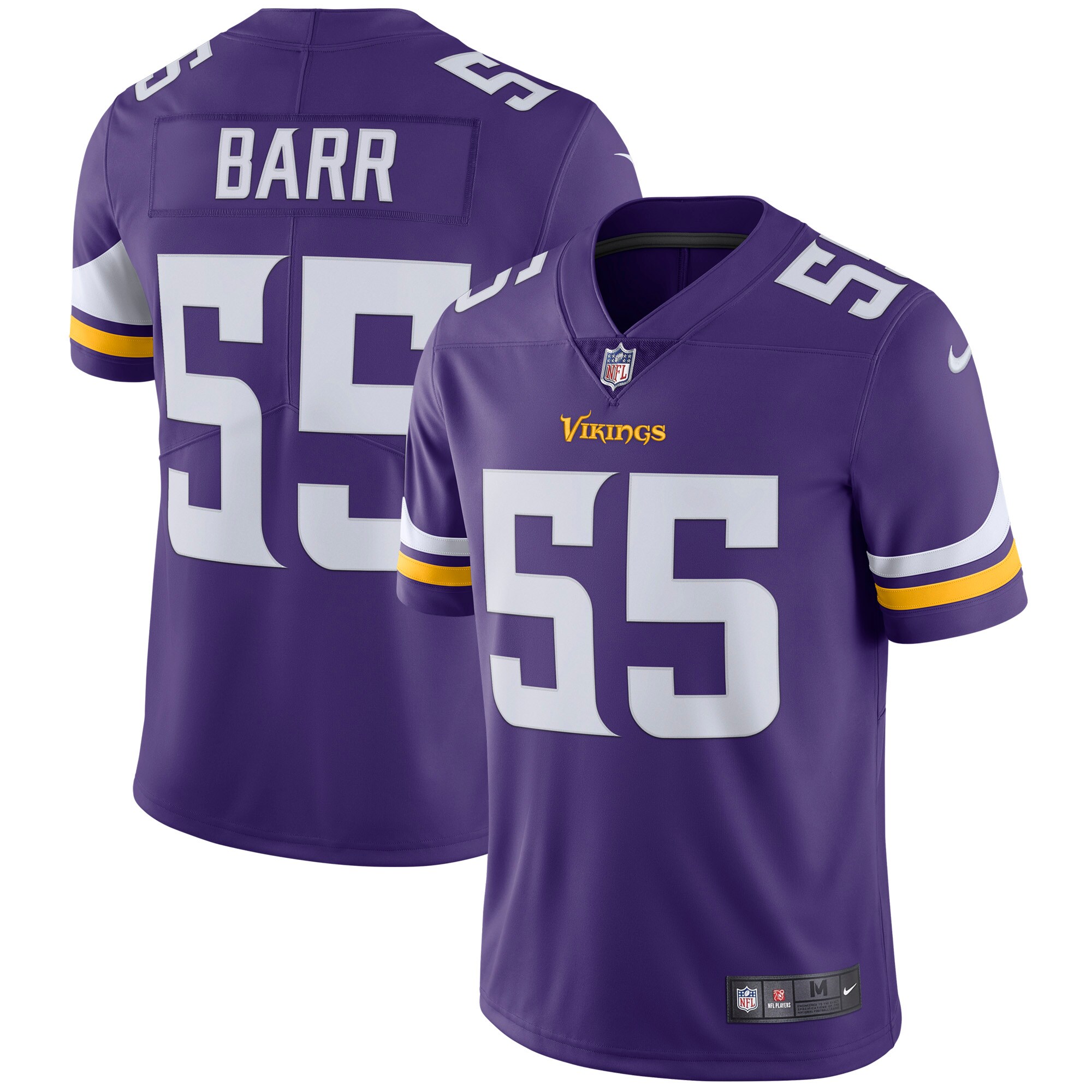 Anthony Barr Minnesota Vikings  Vapor Untouchable Limited Player Jersey - Purple