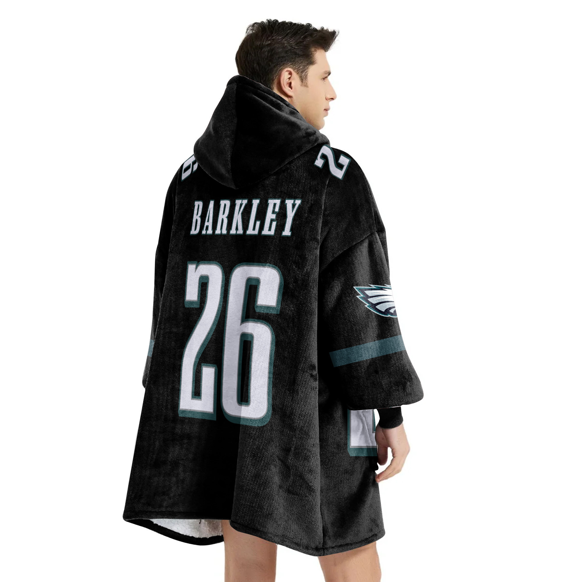Adult 26 Philadelphia Football Unisex Blanket Hoodie