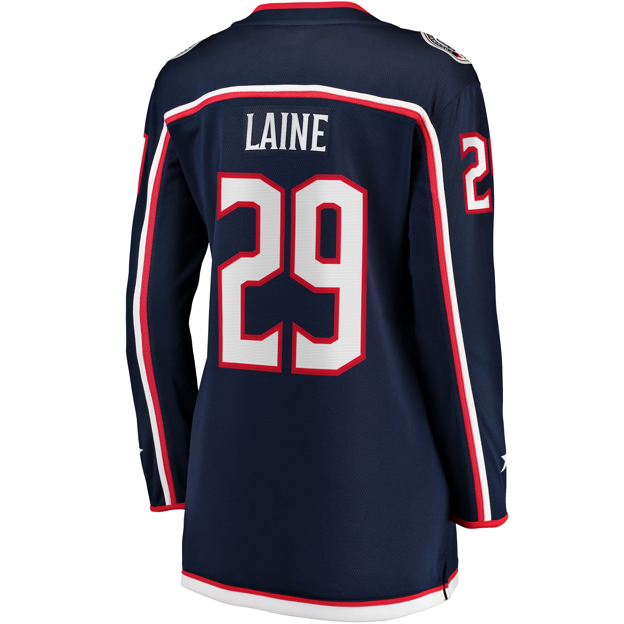 Patrik Laine Columbus Blue Jackets Women's Home Breakaway Jersey - Navy