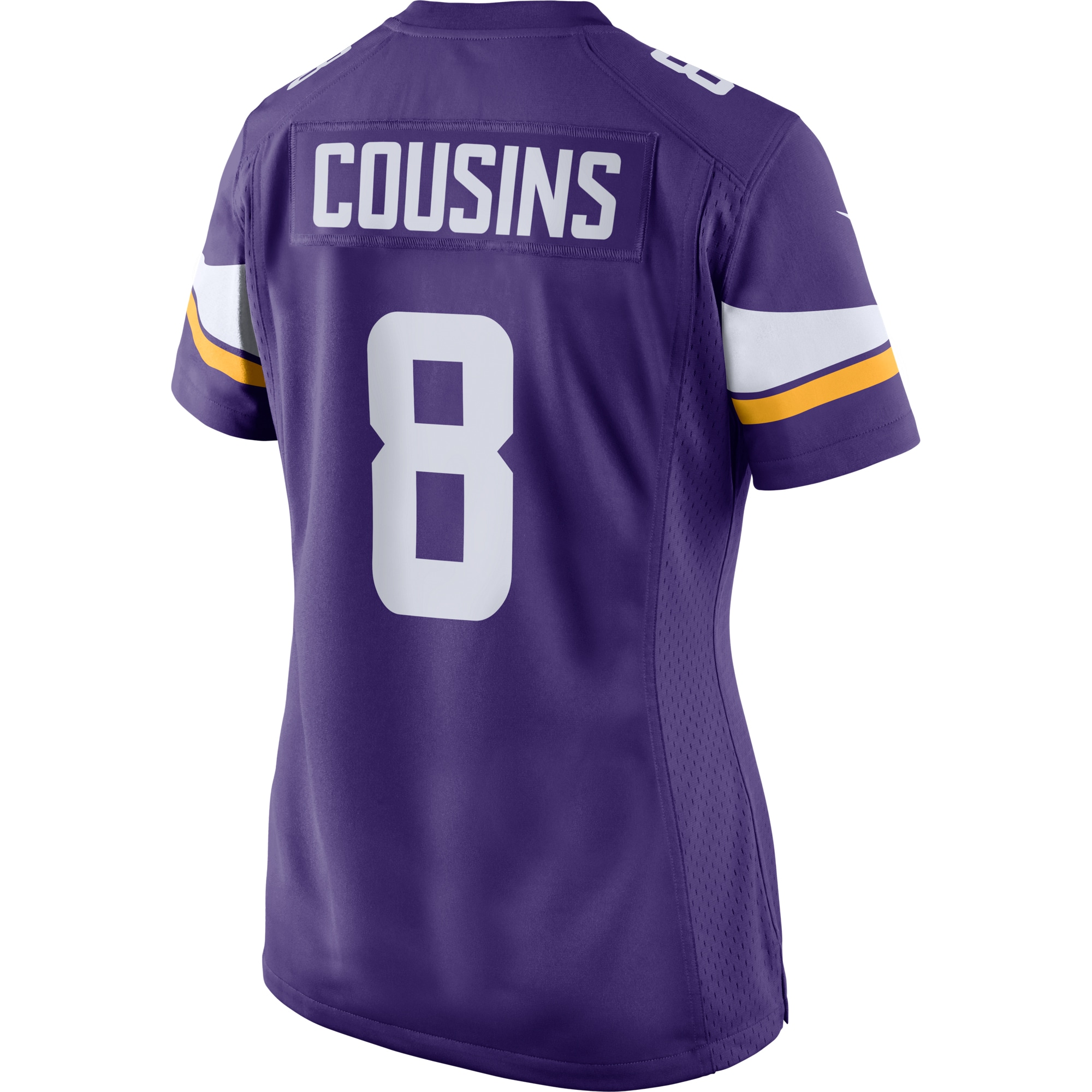 Kirk Cousins Minnesota Vikings  Women's Game Jersey - Purple