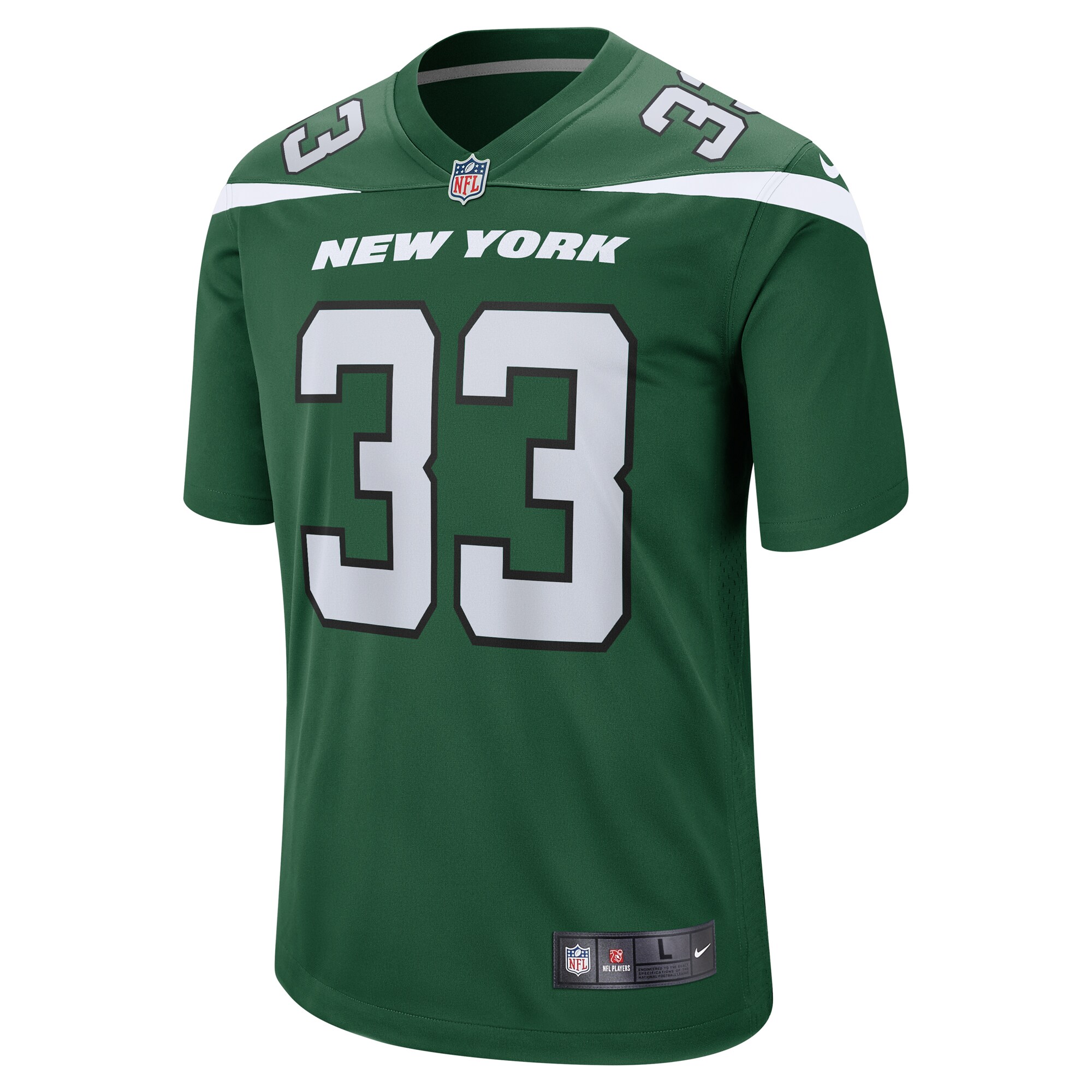 Dalvin Cook New York Jets Game Player Jersey - Gotham Green