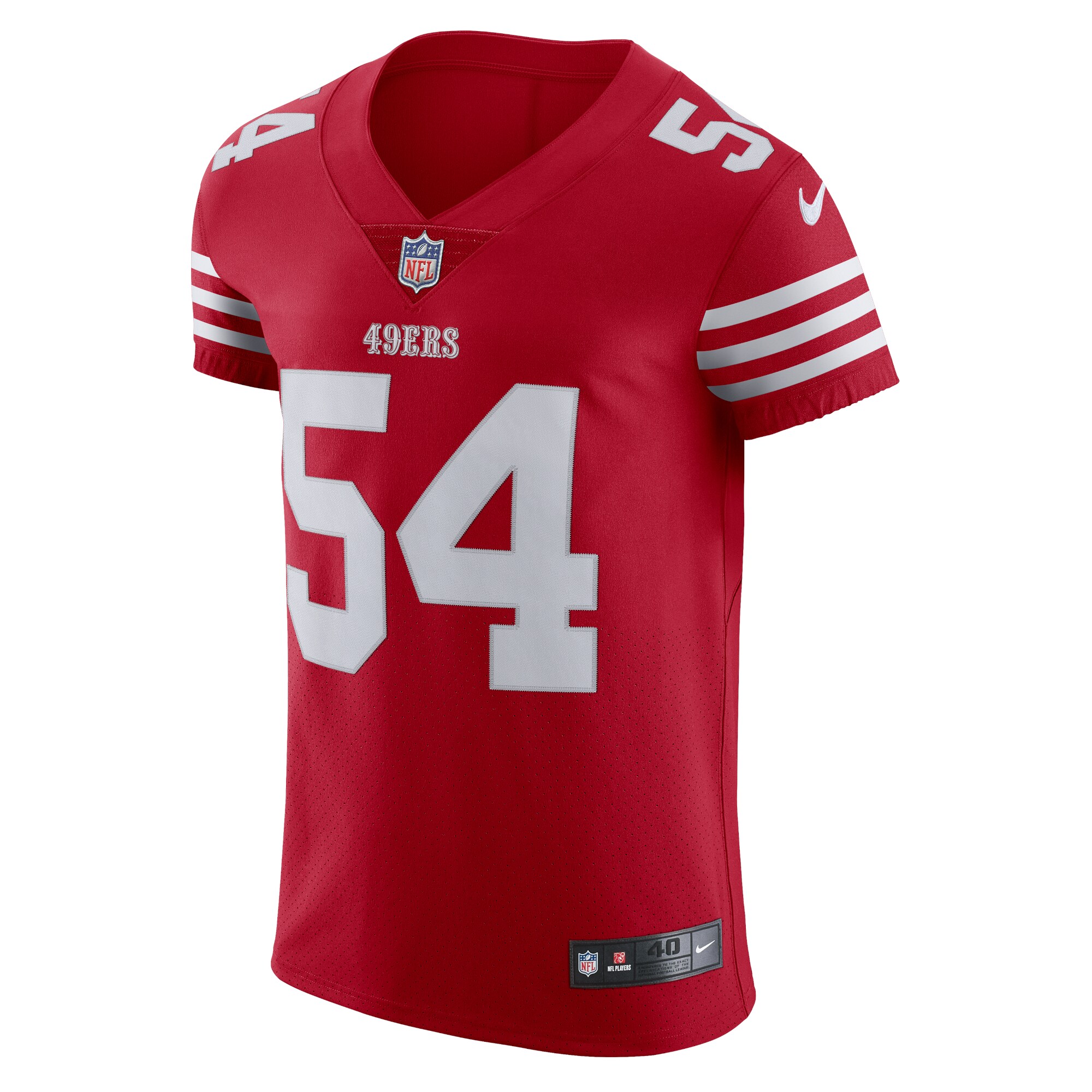 Fred Warner San Francisco 49ers  Vapor Elite Jersey - Scarlet