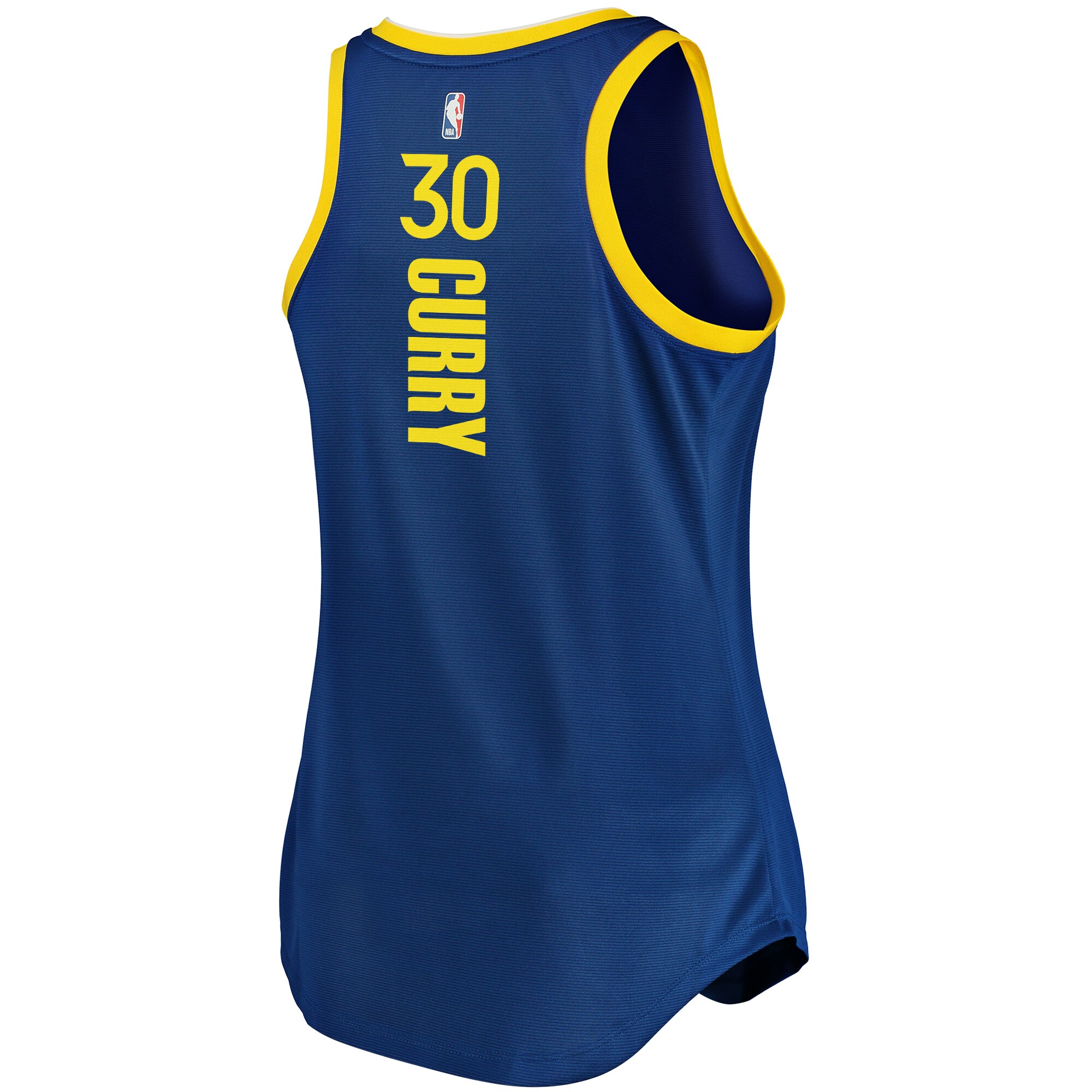 Stephen Curry Golden State Warriors  Women's 2019/20 Fast Break Team Tank Jersey - Icon Edition - Royal