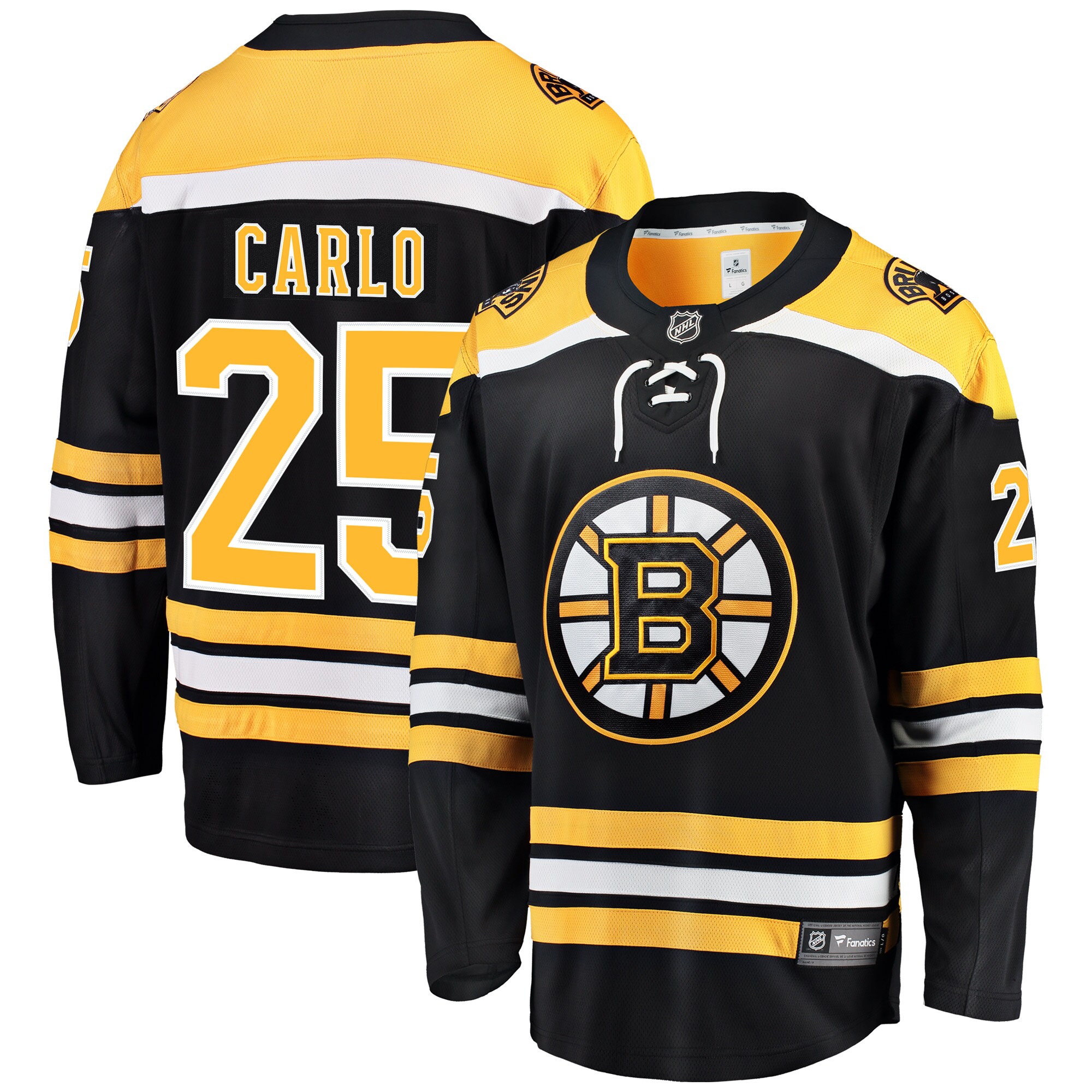 Brandon Carlo Boston Bruins Home Breakaway Player Jersey - Black