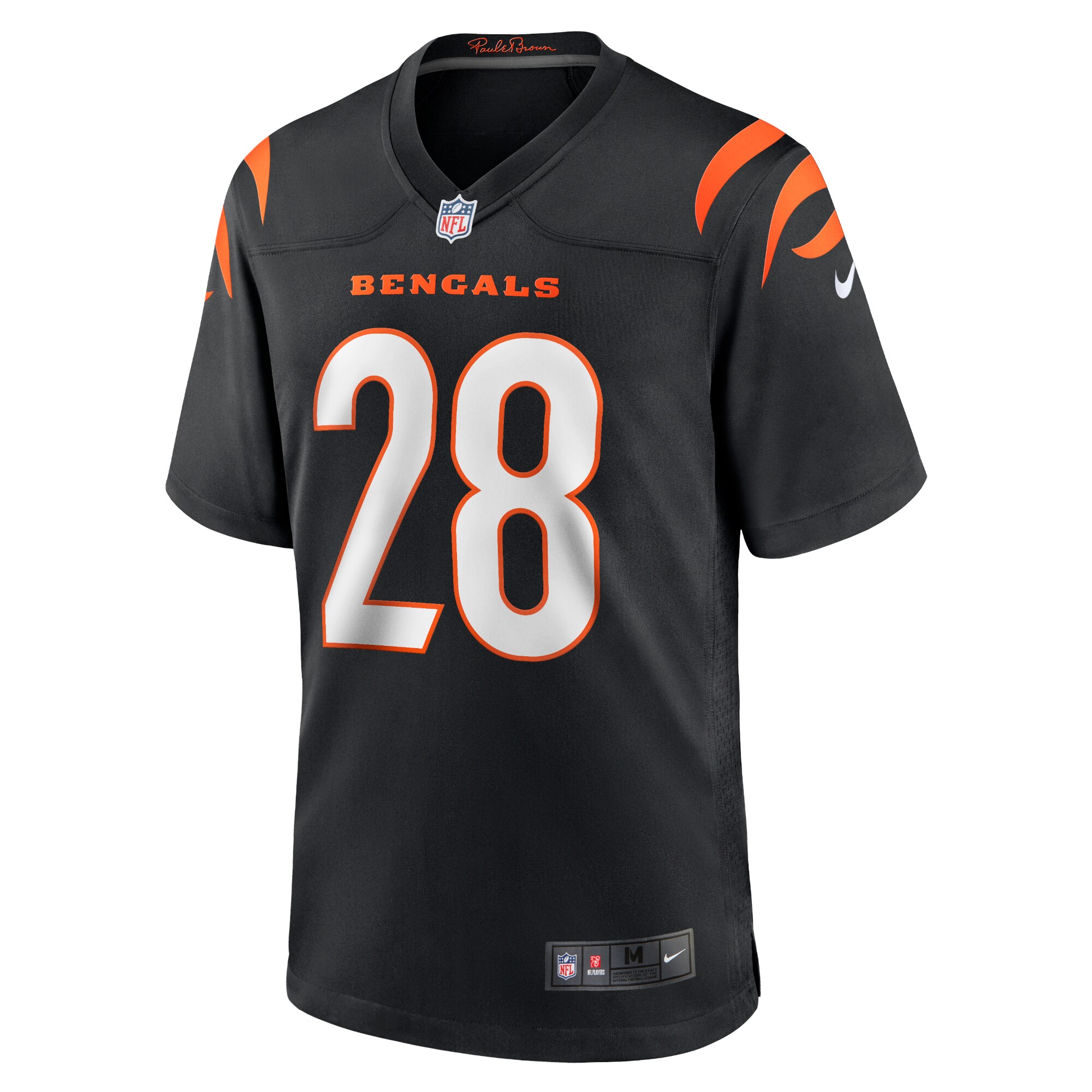 Joe Mixon Cincinnati Bengals  Game Jersey - Black