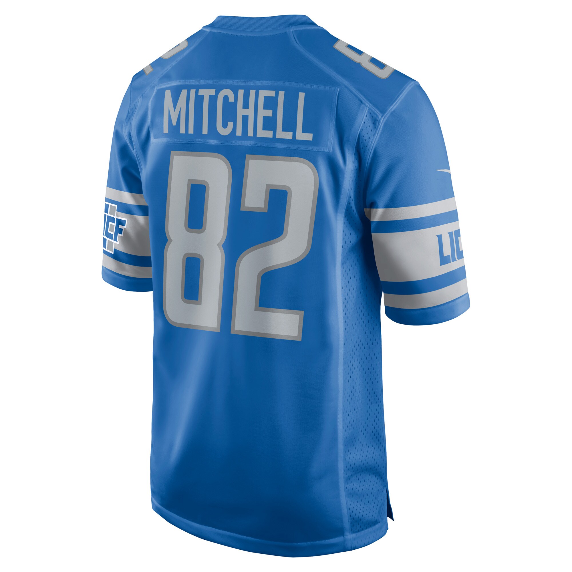 James Mitchell Detroit Lions  Player Game Jersey - Blue