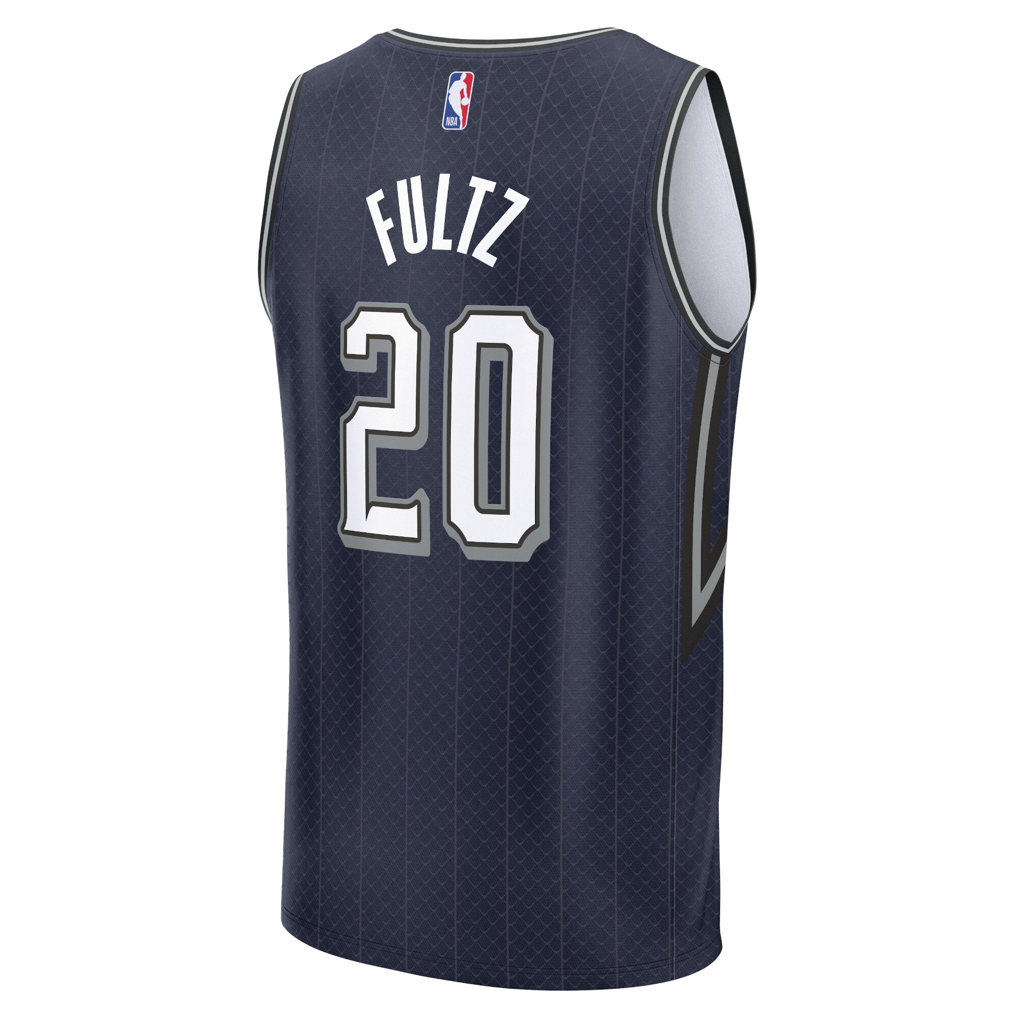 Unisex Orlando Magic Markelle Fultz  Navy 2023/24 Fast Break Jersey - City Edition