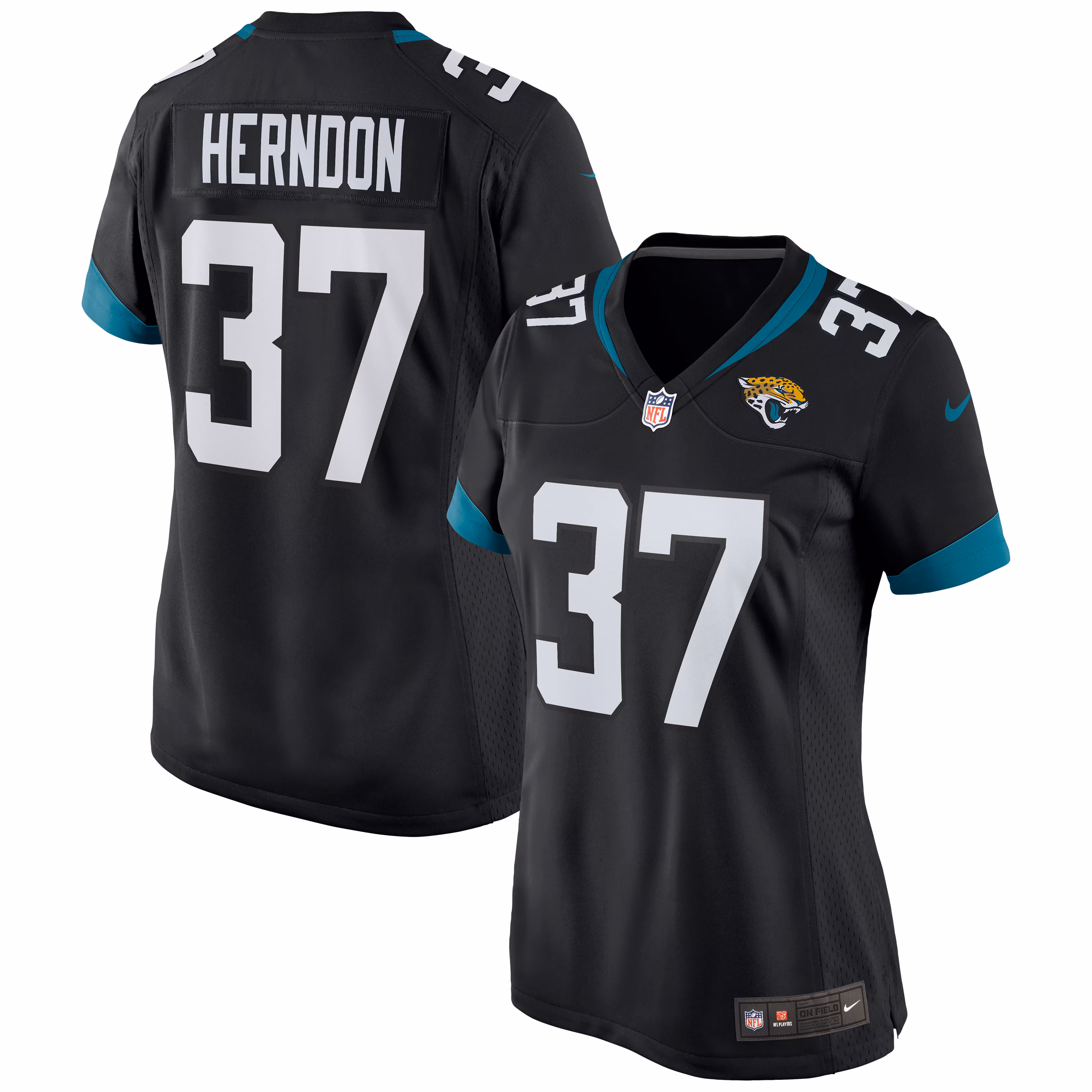 Tre Herndon Jacksonville Jaguars Women's Game Jersey - Black