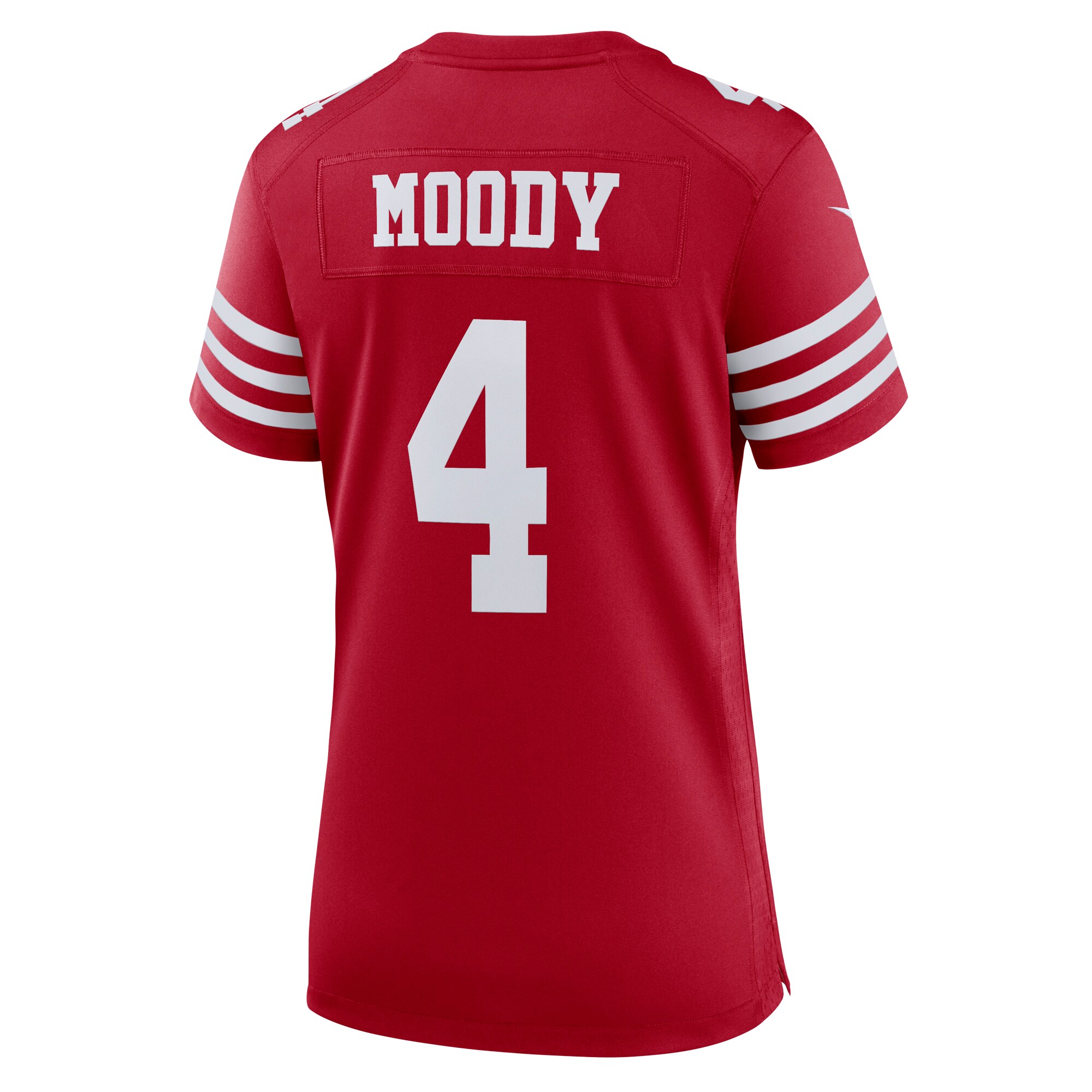 Jake Moody San Francisco 49ers  Women's Team Game Jersey - Scarlet