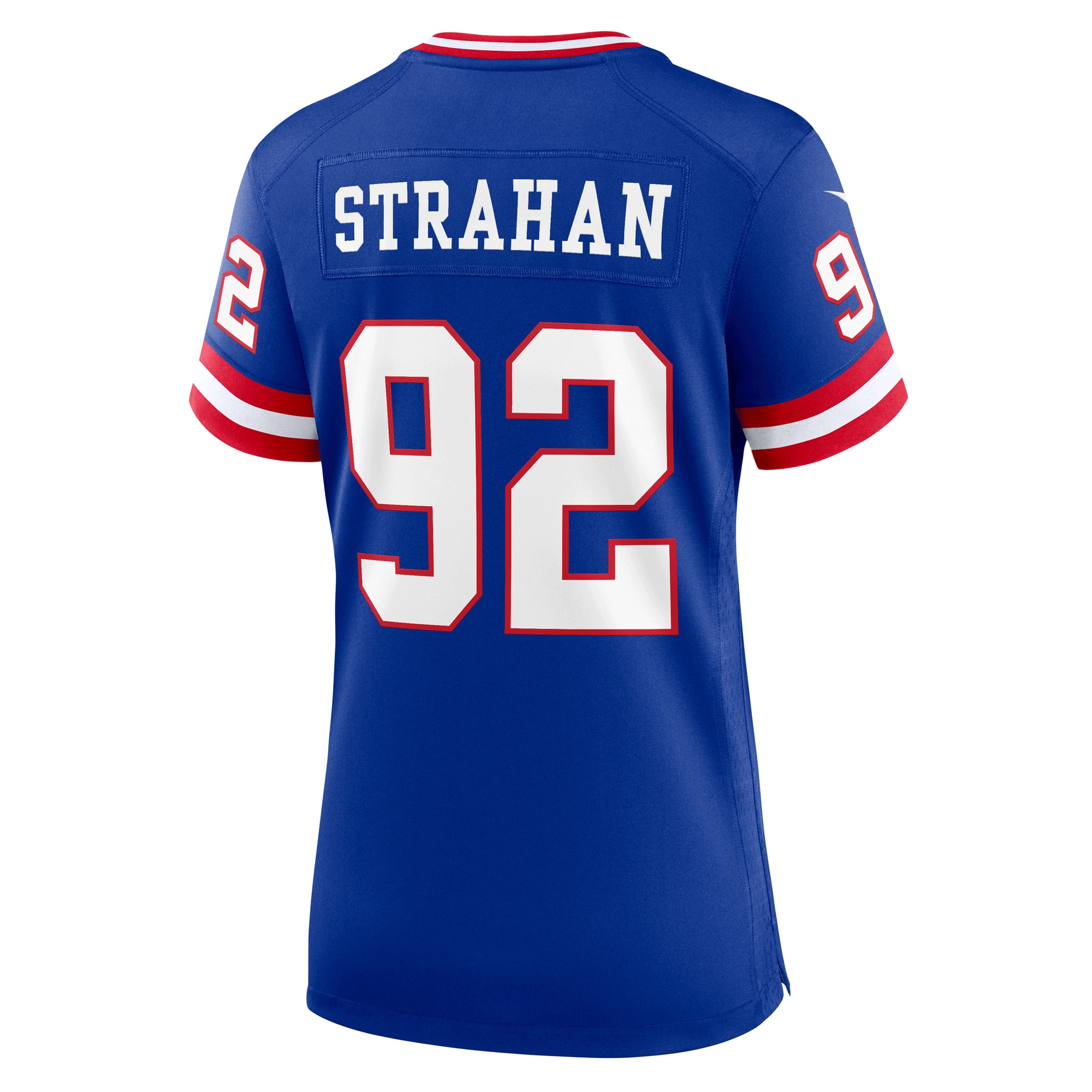 Michael Strahan New York Giants Women's Classic Retired Player Game Jersey - Royal