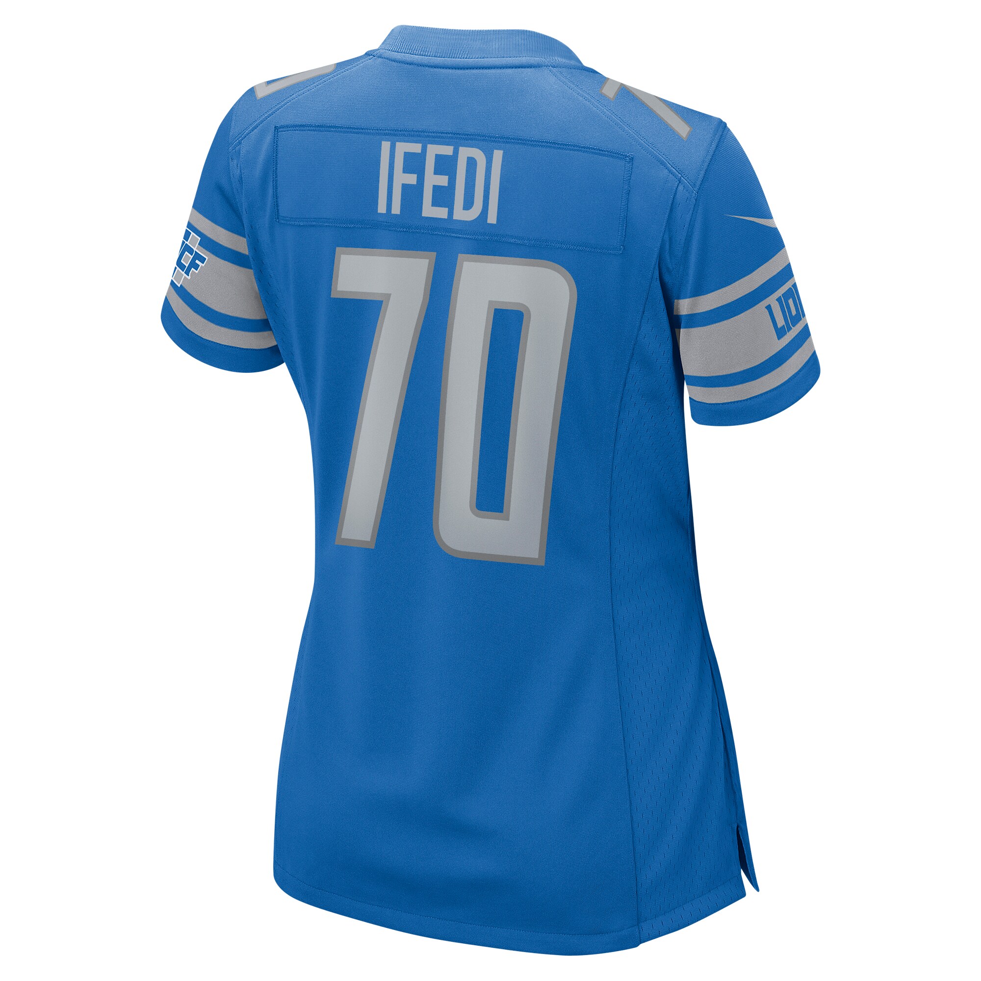 Germain Ifedi Detroit Lions  Women's Team Game Jersey - Blue