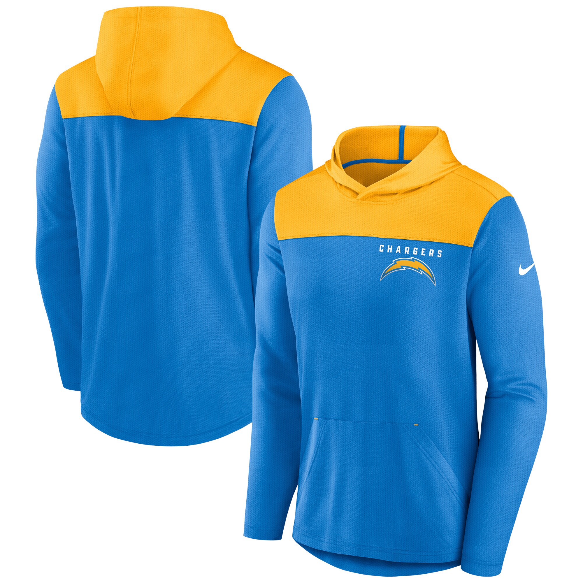 Los Angeles Chargers Fan Gear Pullover Hoodie - Powder Blue