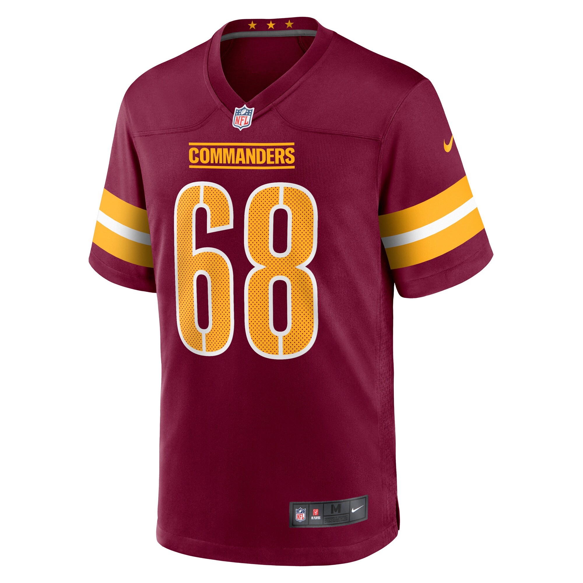 Andrew Norwell Washington Commanders  Player Game Jersey - Burgundy