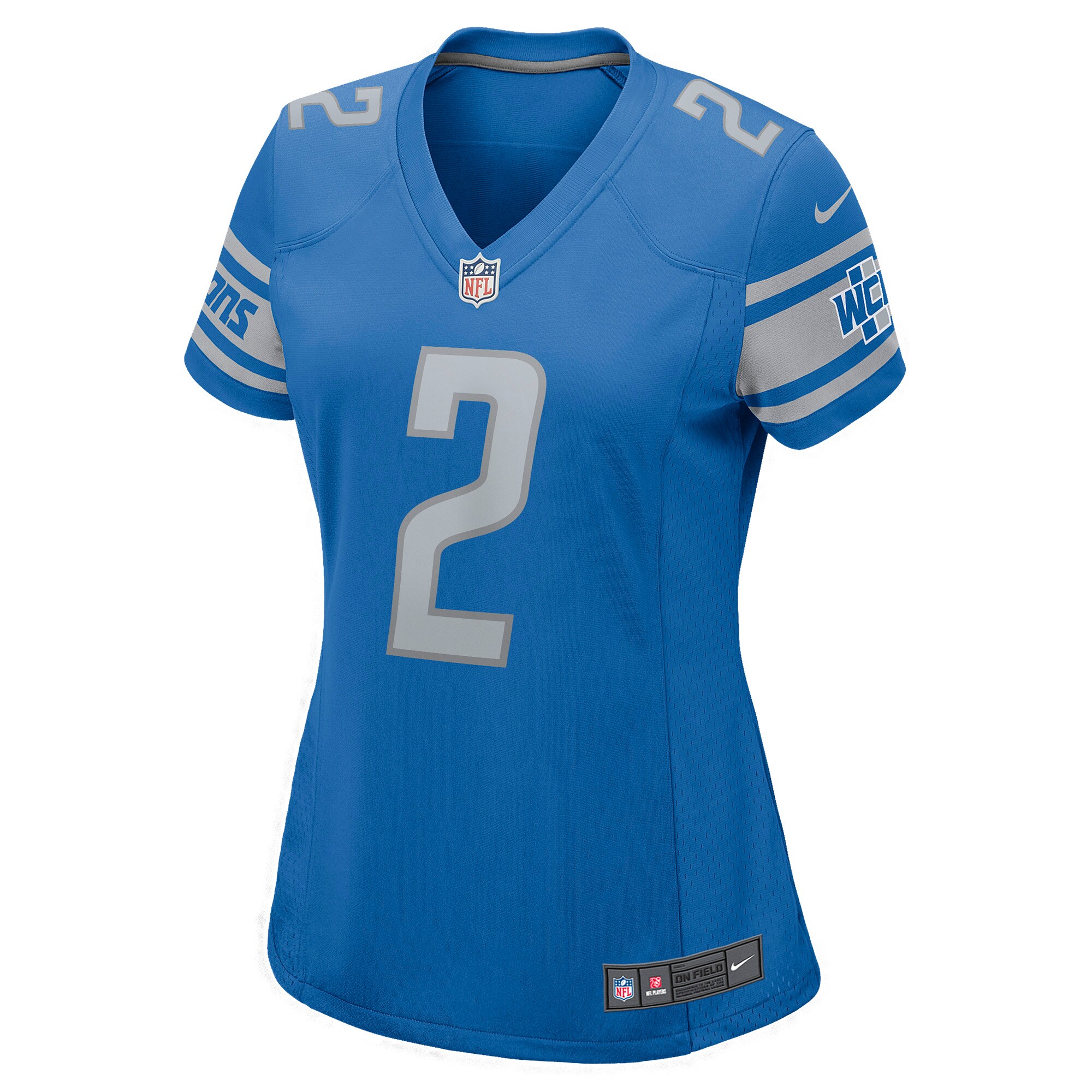 Austin Bryant Detroit Lions  Women's Player Game Jersey - Blue