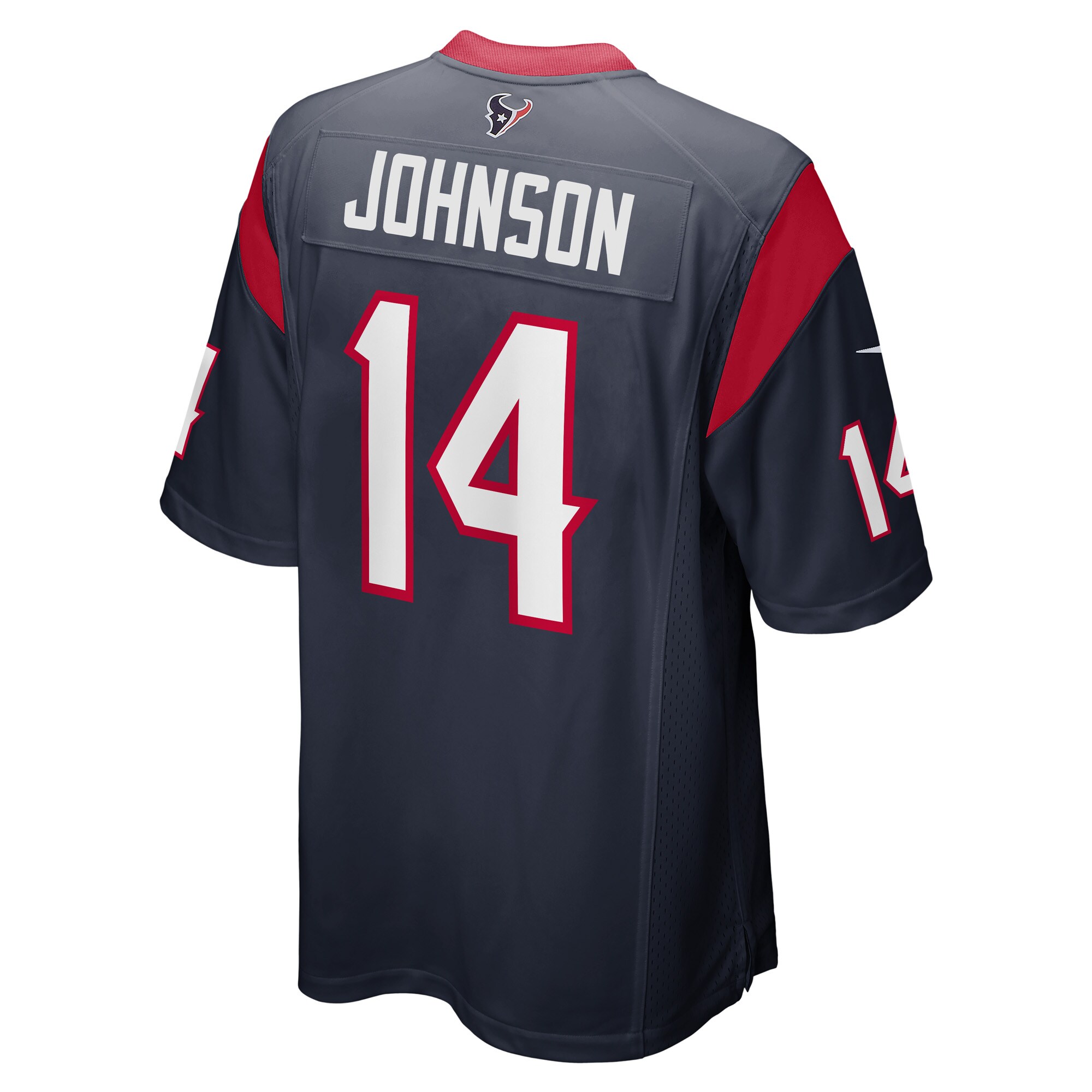 Tyler Johnson Houston Texans  Game Player Jersey - Navy