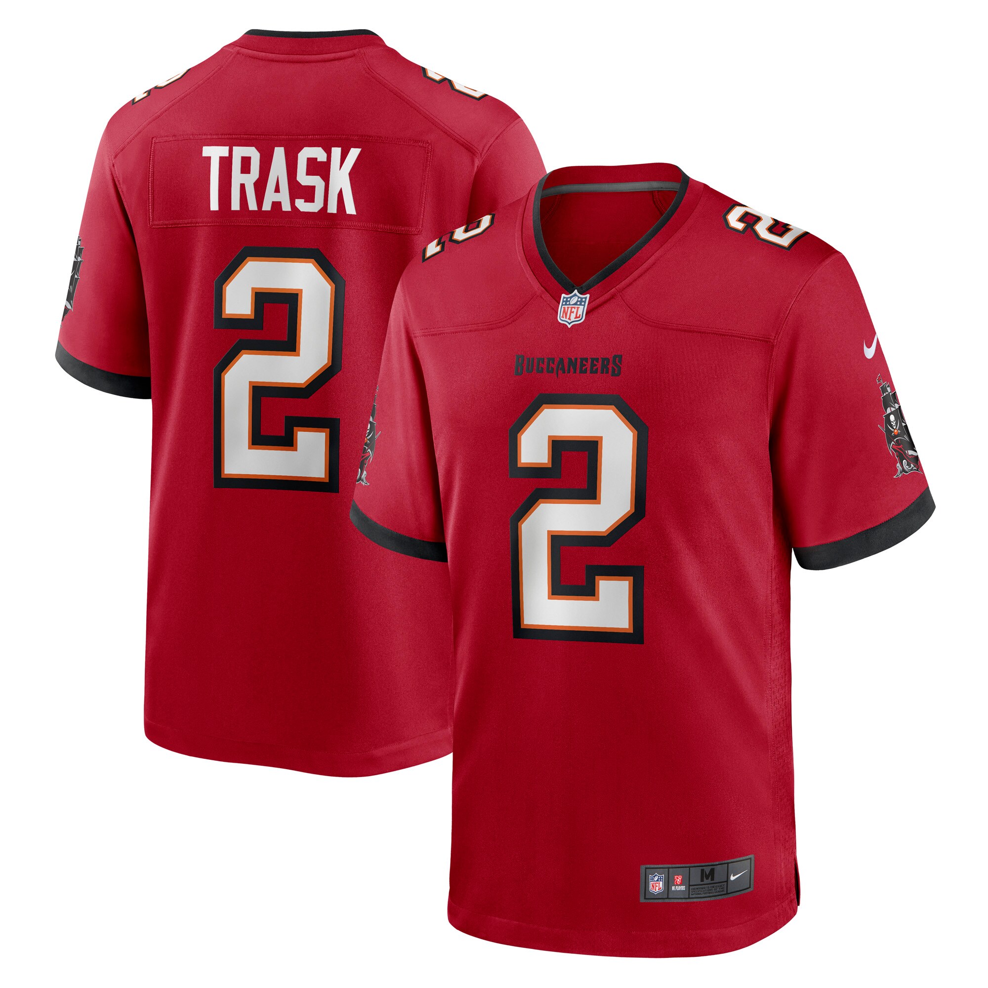 Kyle Trask Tampa Bay Buccaneers  Game Jersey - Red
