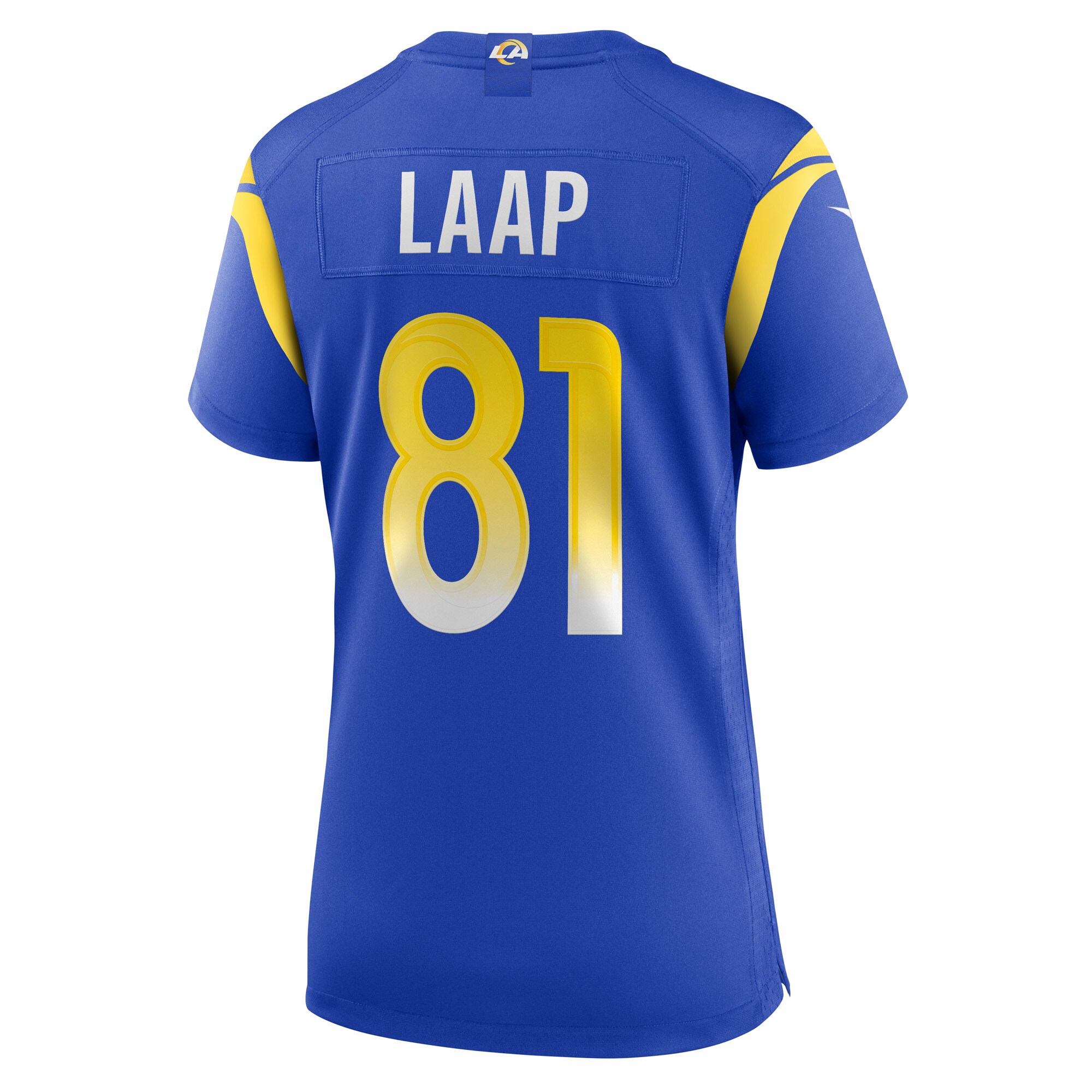 JJ Laap Los Angeles Rams Women's Game Jersey -  Royal