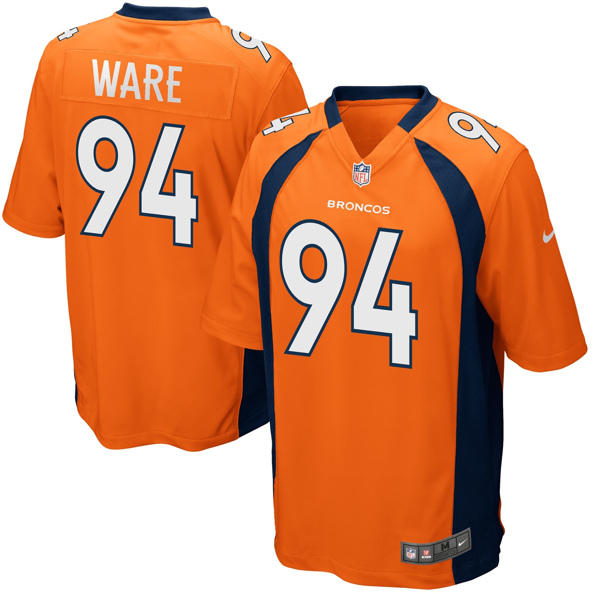 Demarcus Ware Denver Broncos  Game Jersey - Orange