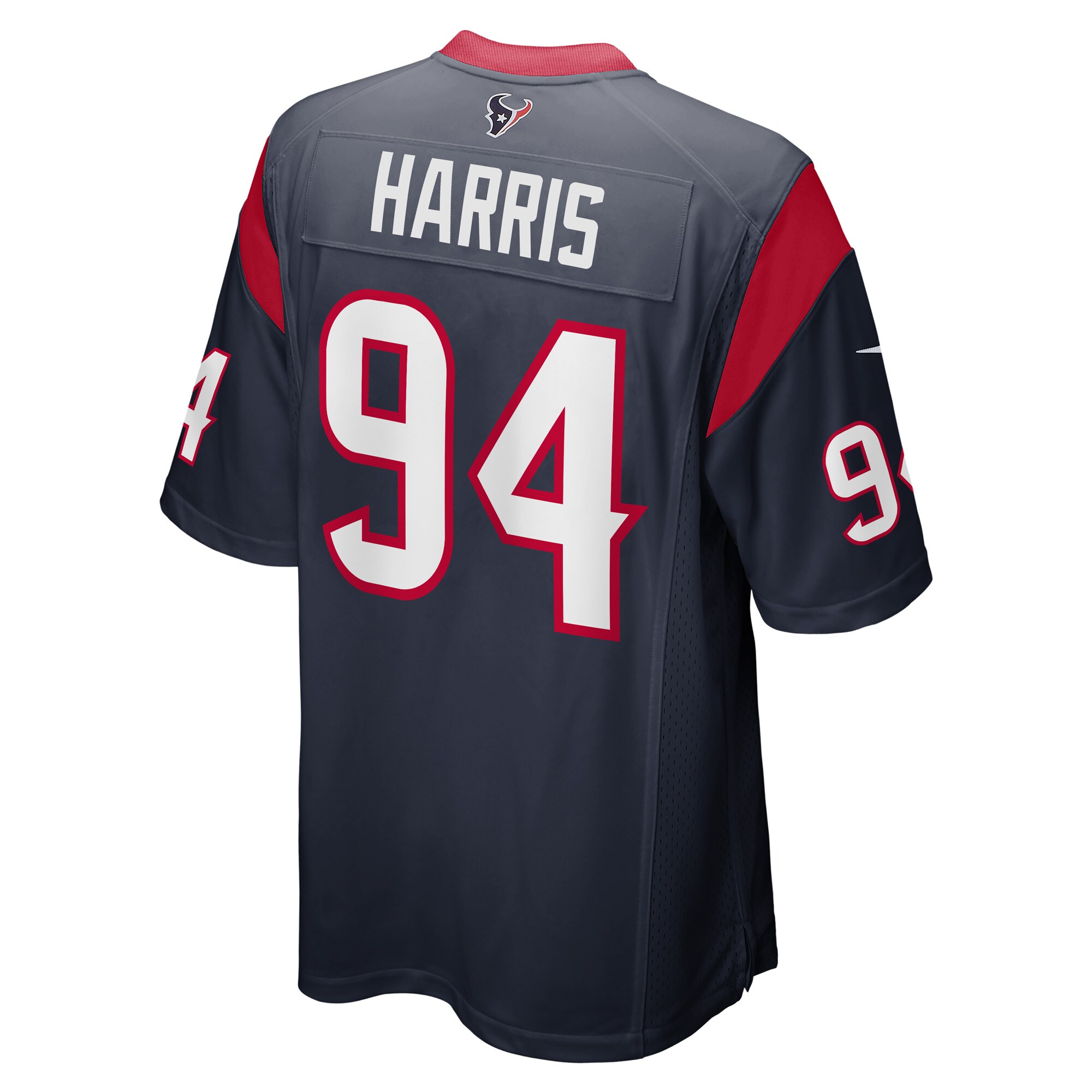 Demone Harris Houston Texans  Game Player Jersey - Navy