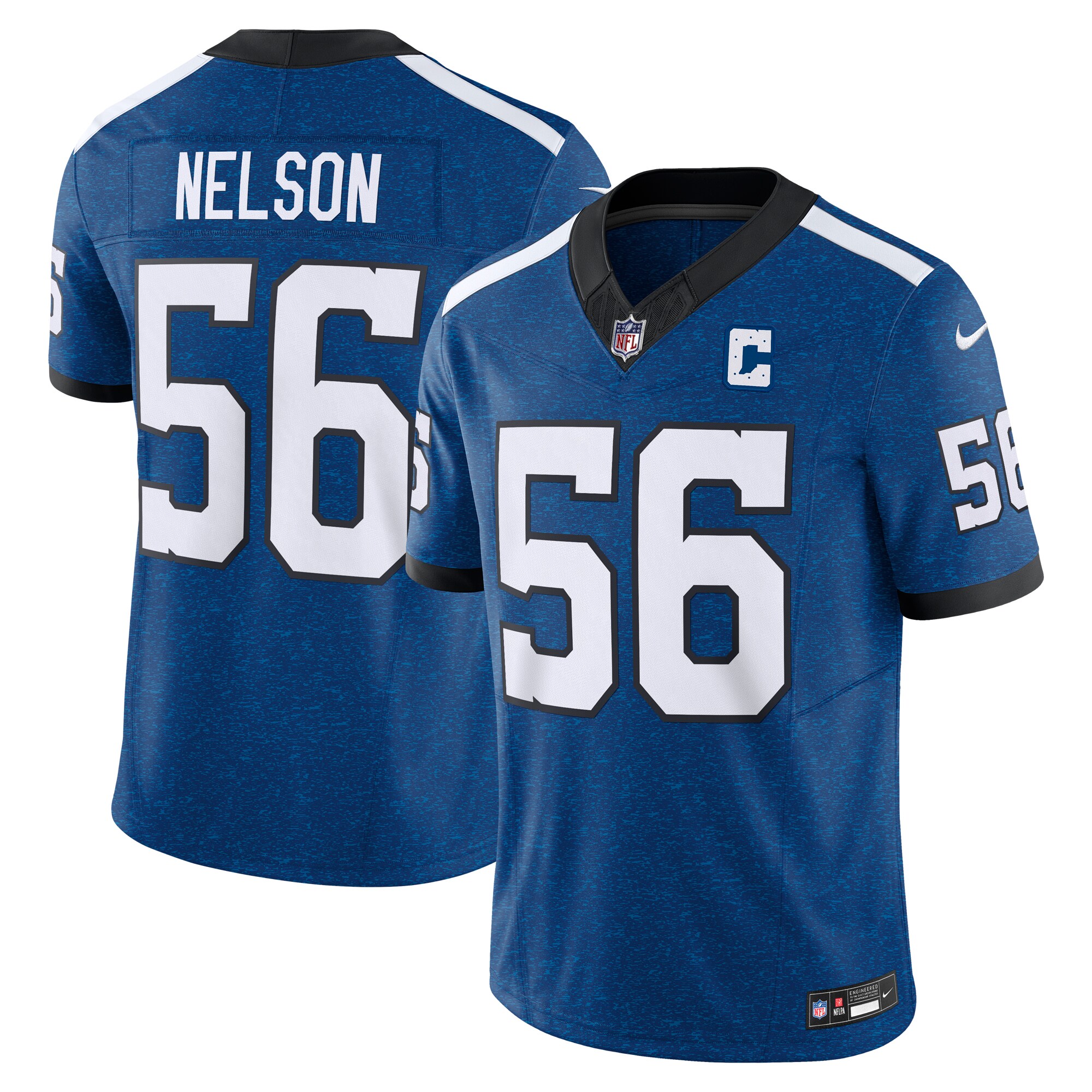 Quenton Nelson Indianapolis Colts  Indiana Nights Alternate Vapor F.U.S.E. Limited Jersey - Royal