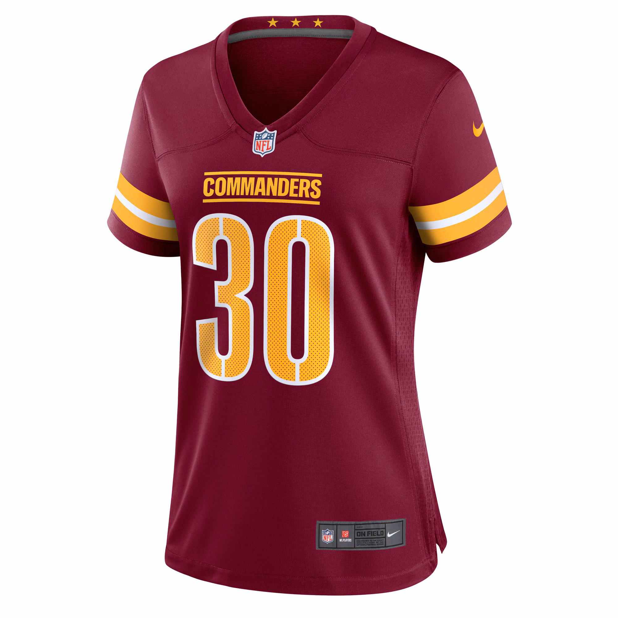 Troy Apke Washington Commanders Women's  Game Jersey -  Burgundy