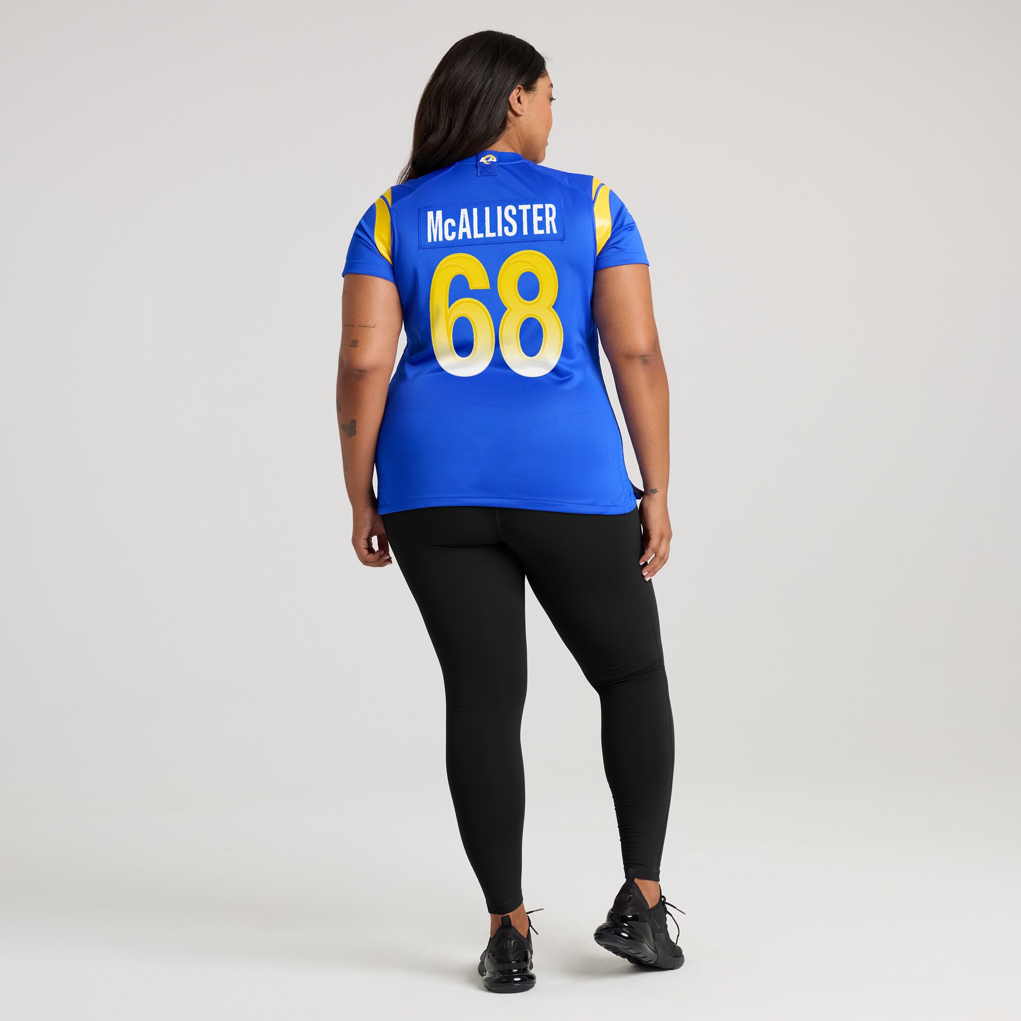 Mike McAllister Los Angeles Rams Women's Home Game Jersey - Royal