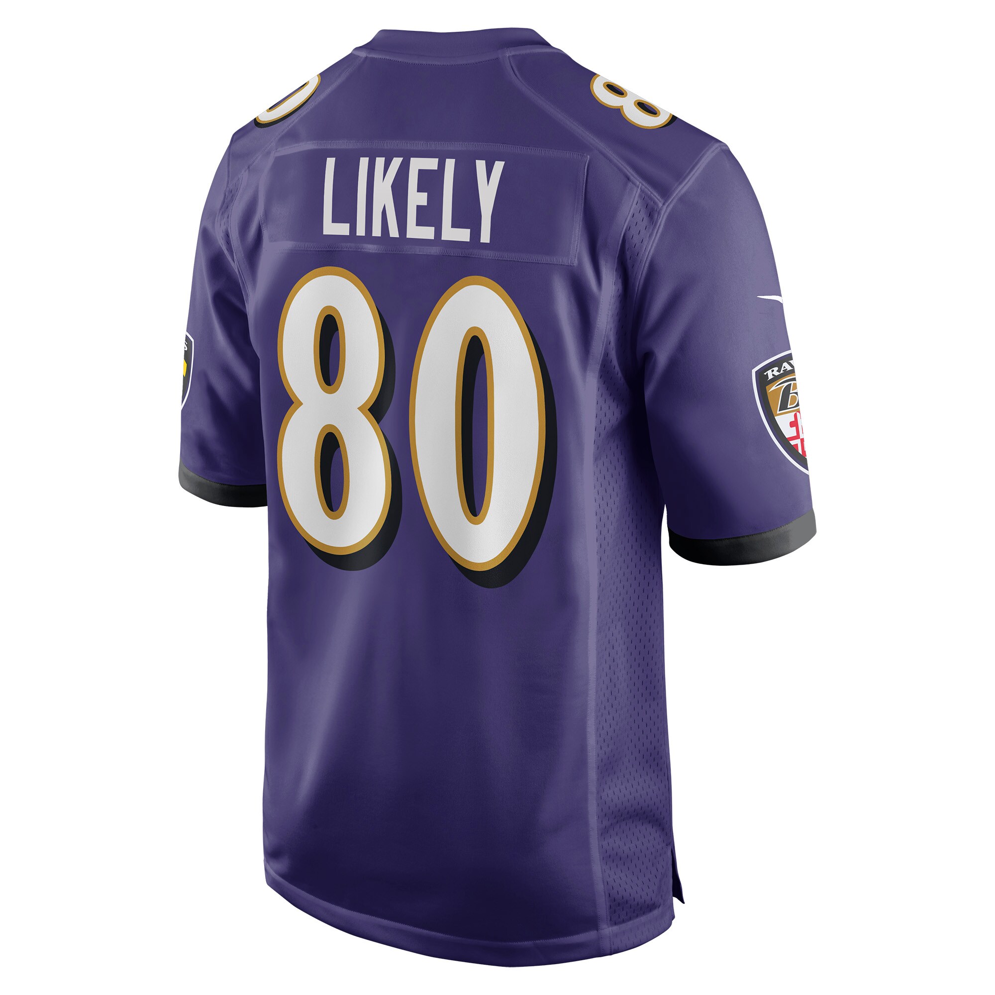 Isaiah Likely Baltimore Ravens  Player Game Jersey - Purple