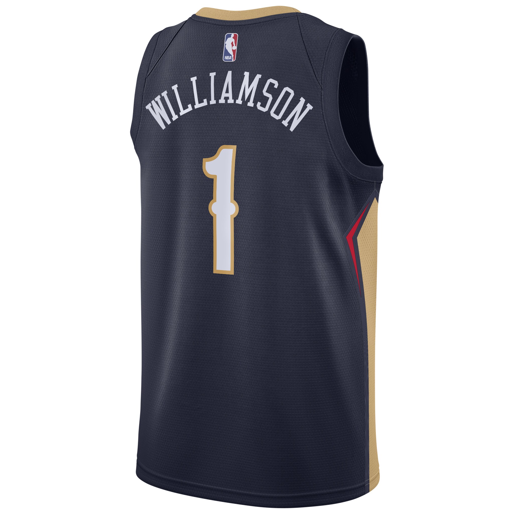 Zion Williamson New Orleans Pelicans 2019 NBA Draft First Round Pick Swingman Jersey Navy - Icon Edition