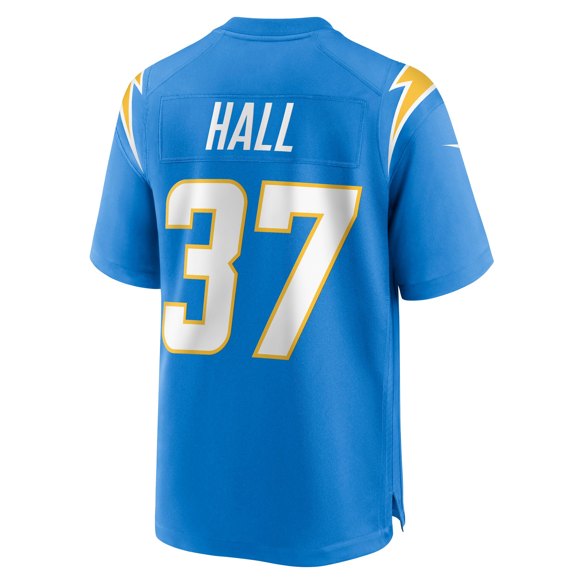 Kemon Hall Los Angeles Chargers  Game Jersey - Powder Blue