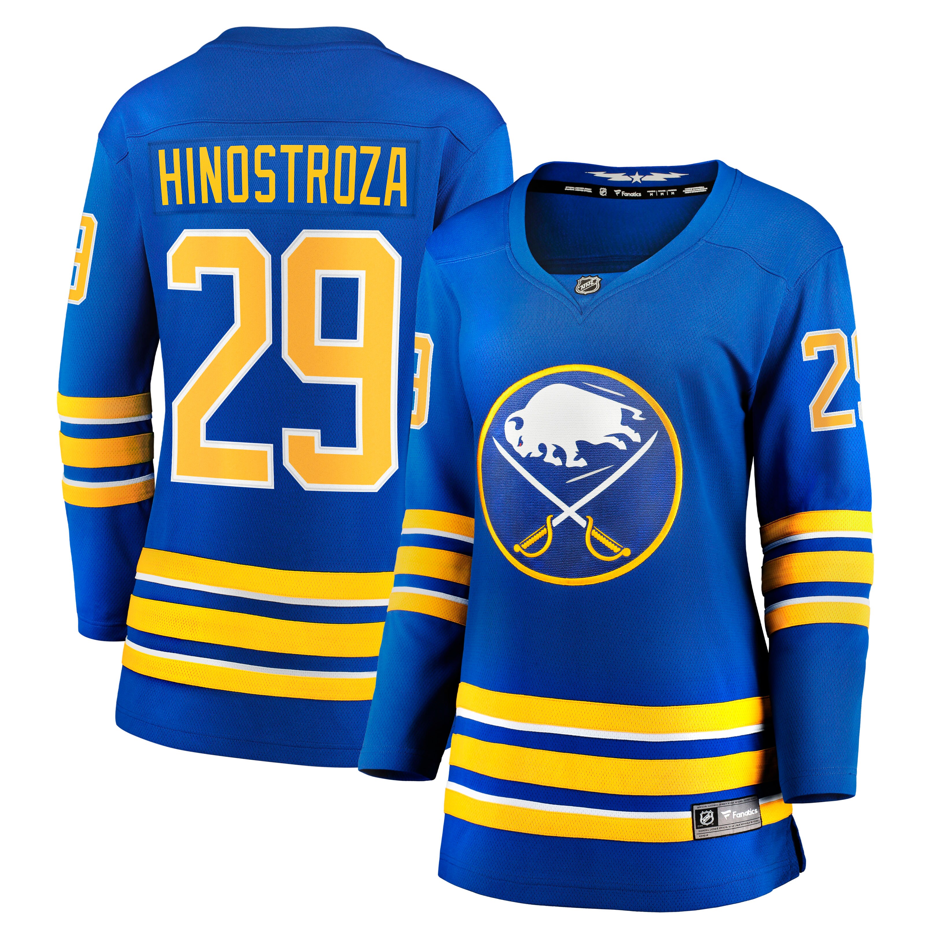 Vinnie Hinostroza Buffalo Sabres Women's Home Breakaway Player Jersey - Royal