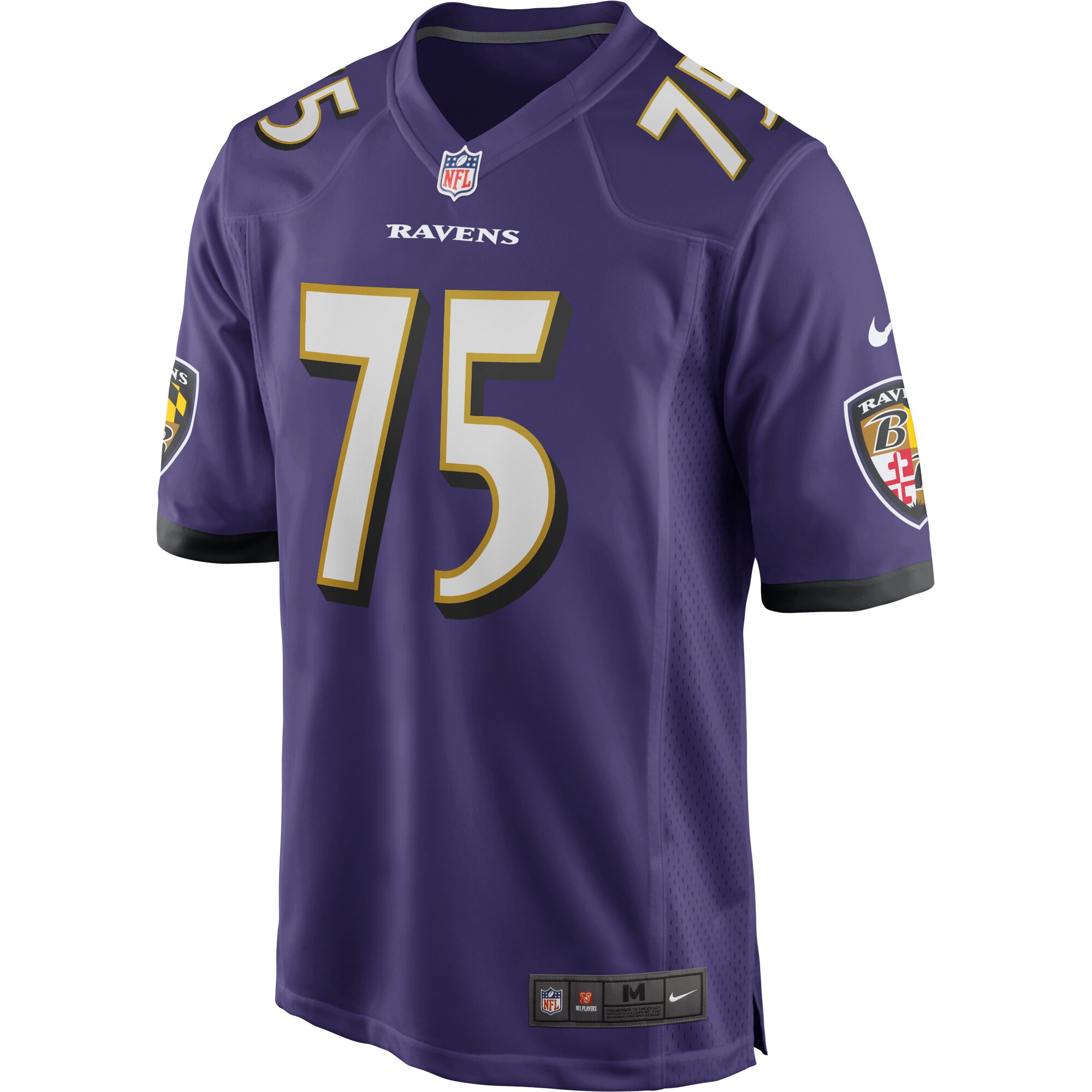 Jonathan Ogden Baltimore Ravens Retired Player Jersey - Black