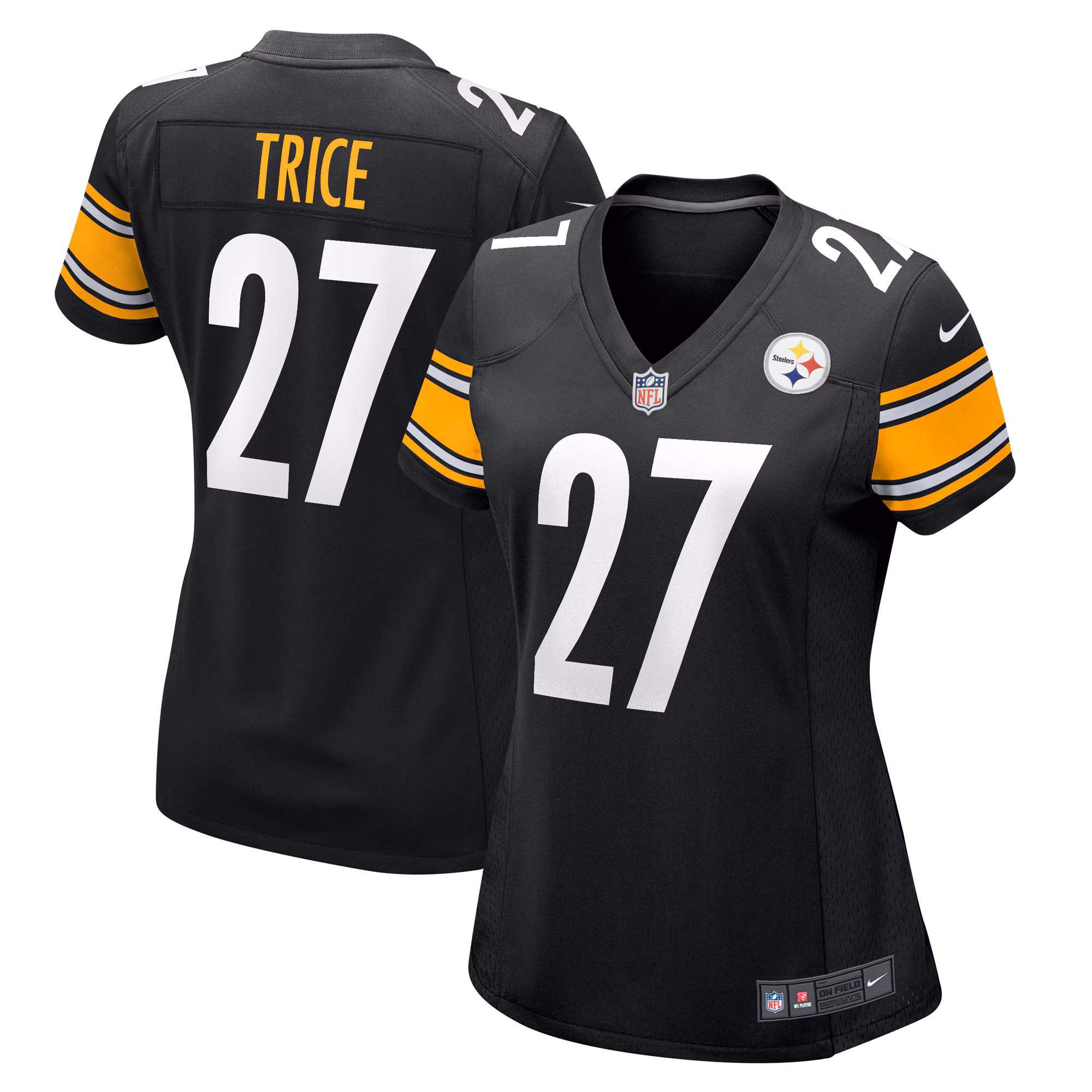 Cory Trice Pittsburgh Steelers Women's  Game Jersey -  Black
