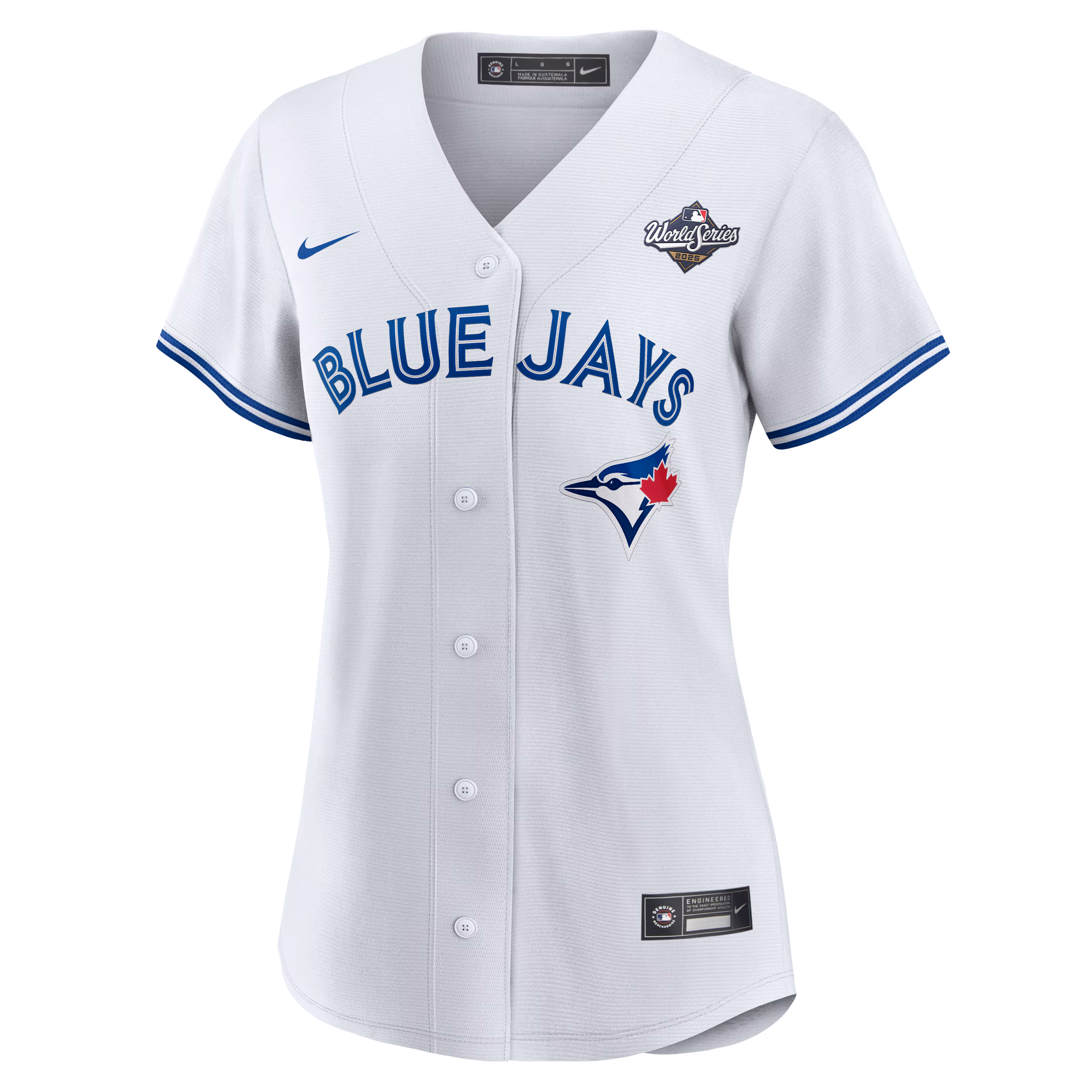 George Springer #4 Toronto Blue Jays Women's 2025 World Series Home Replica Player Jersey - White
