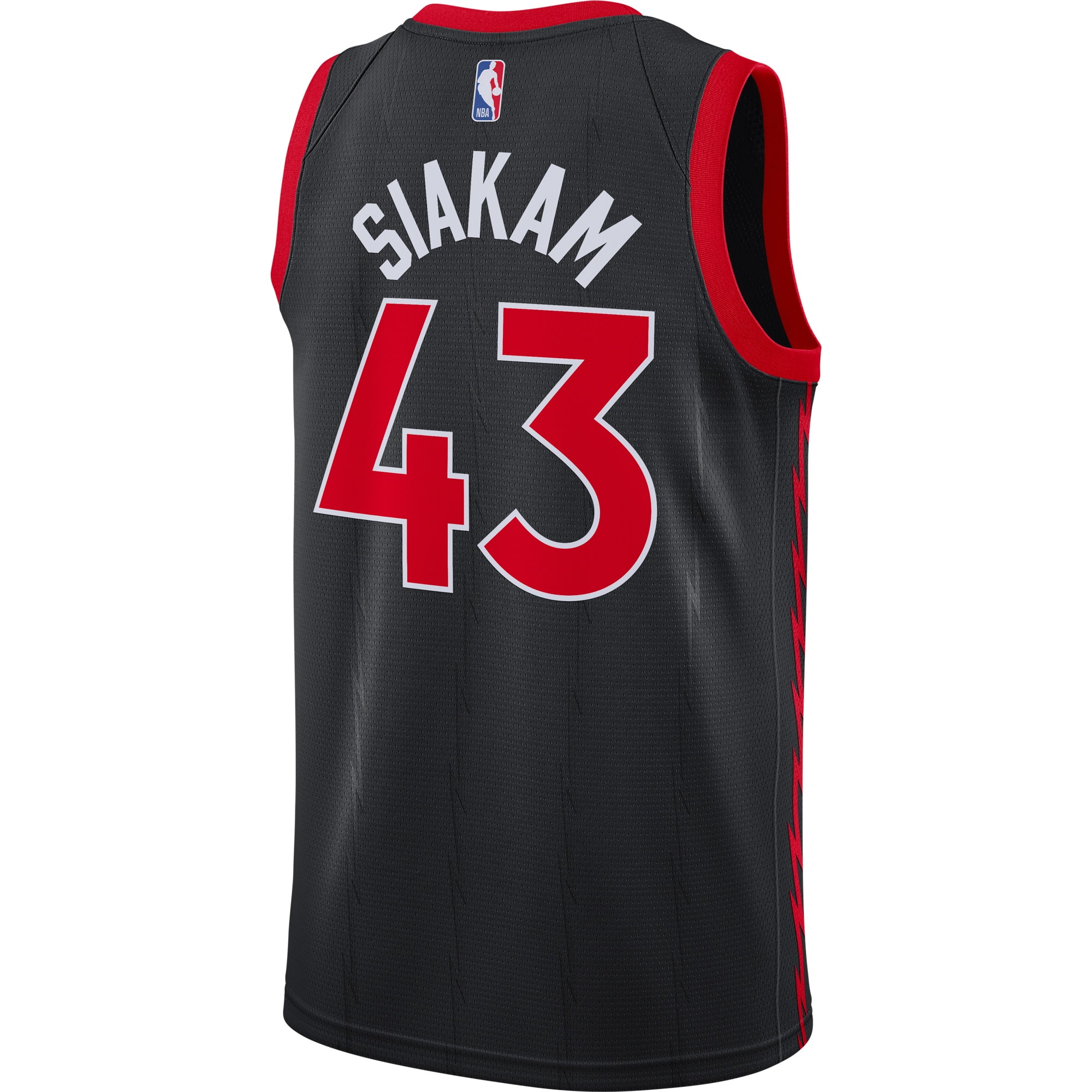Pascal Siakam Toronto Raptors  2020/21 Swingman Jersey - Statement Edition - Black