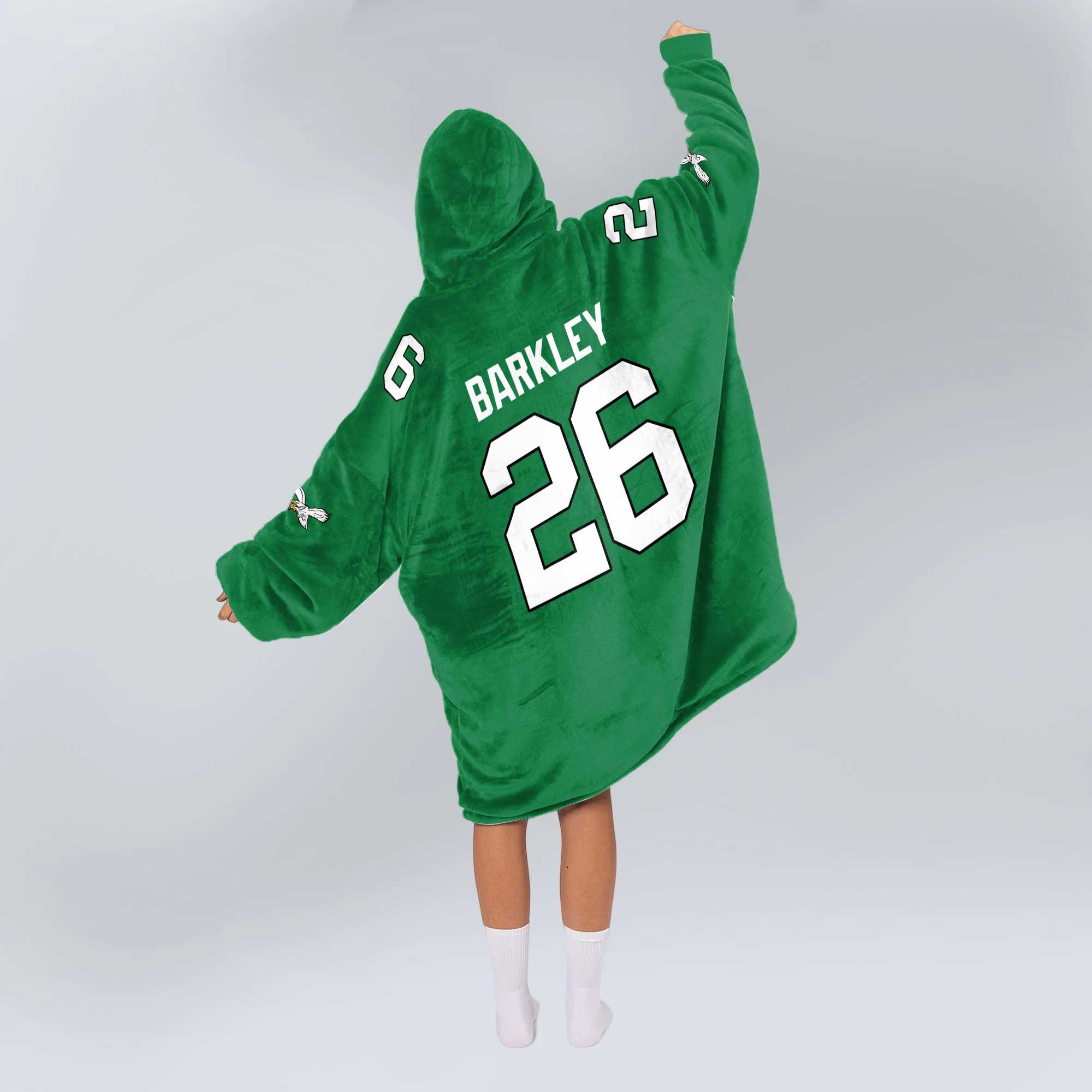 Captain S.B 26 Philadelphia Football Unisex Blanket Hoodie