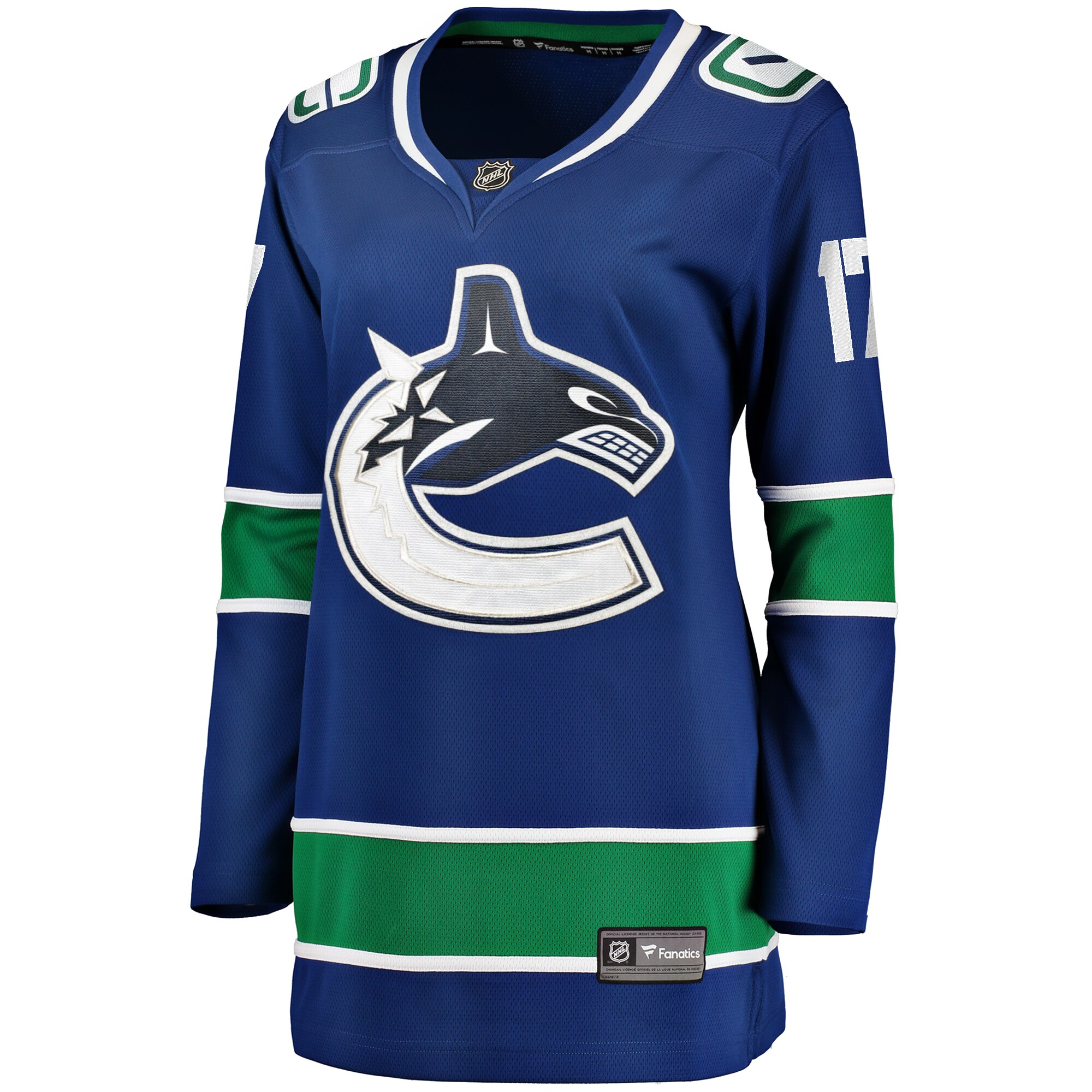 Filip Hronek Vancouver Canucks Women's Home Breakaway Jersey - Blue